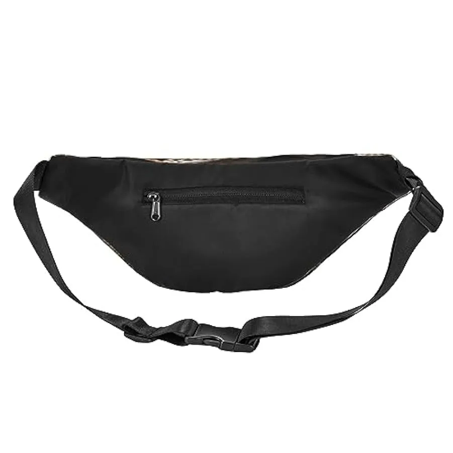 Marsupio leopardato sull’albero per donne uomini marsupio cintura regolabile casual marsupio marsupio per viaggi escursionismo m