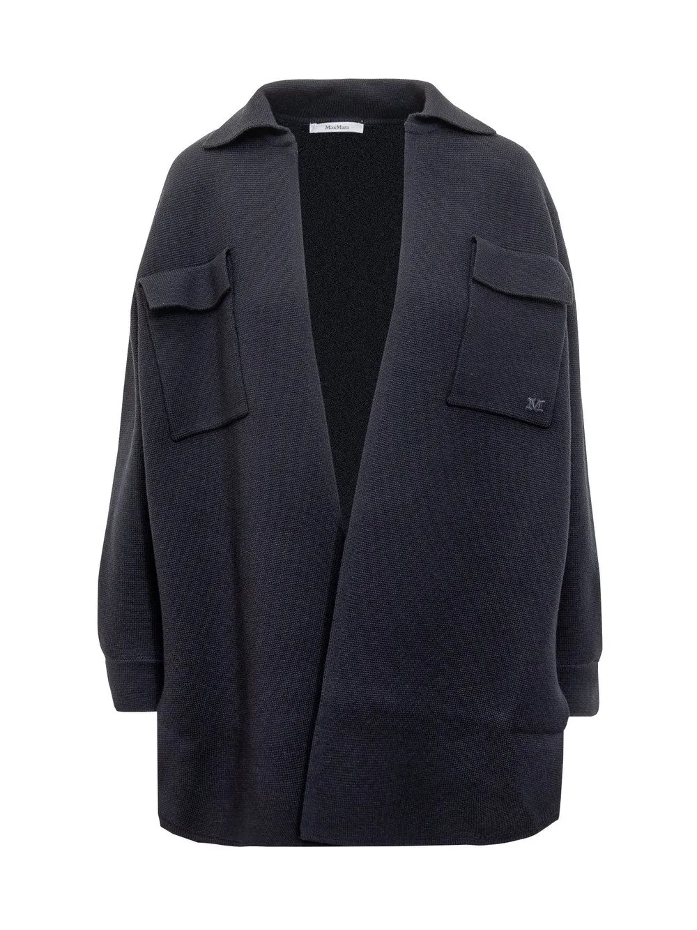MAX MARA Cappotto Maglione con Logo  