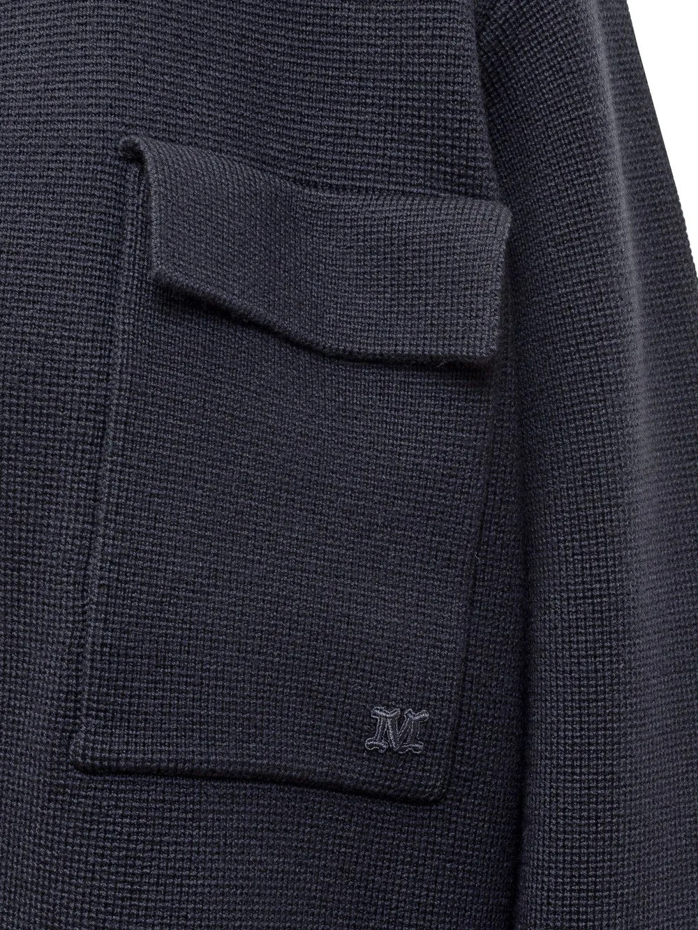 MAX MARA Cappotto Maglione con Logo  