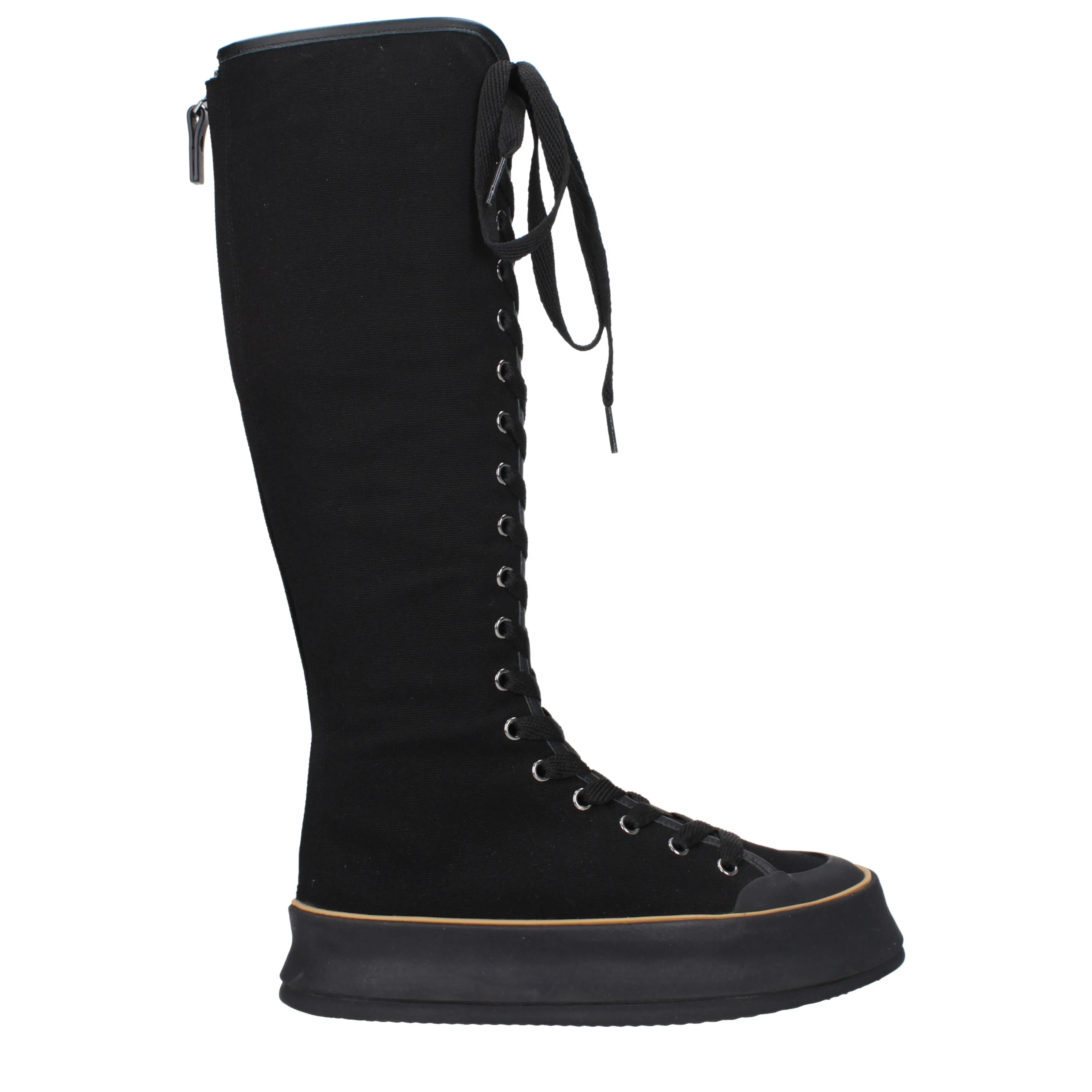 Max Mara Stivali Donna Tessuto Nero