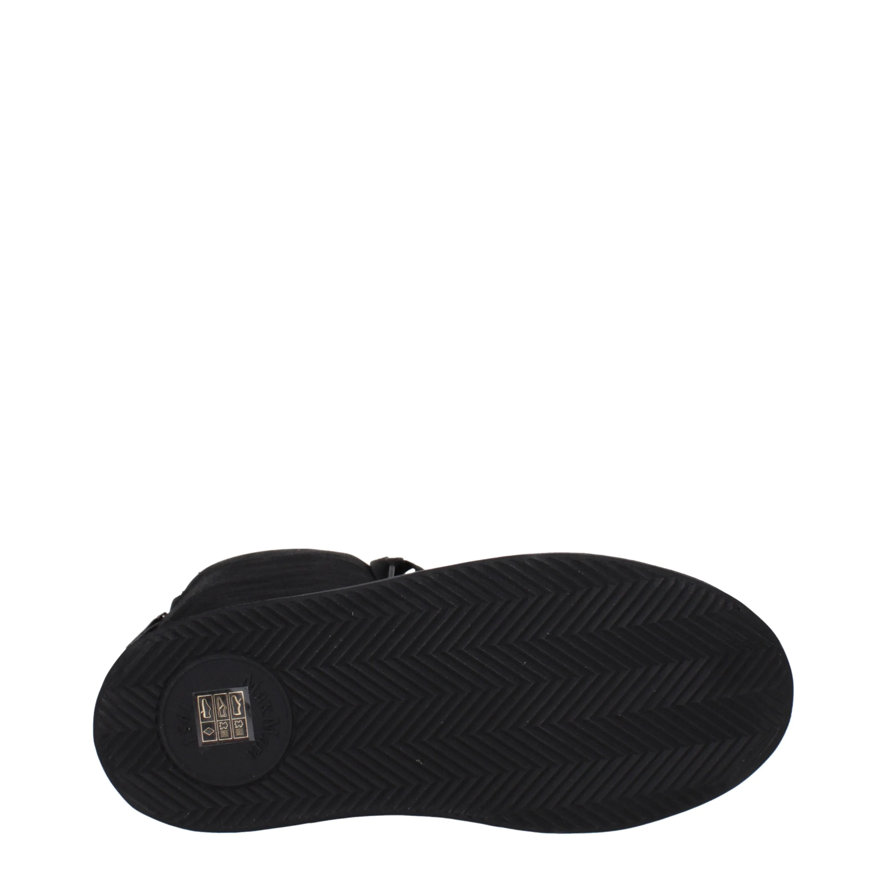 Max Mara Stivali Donna Tessuto Nero