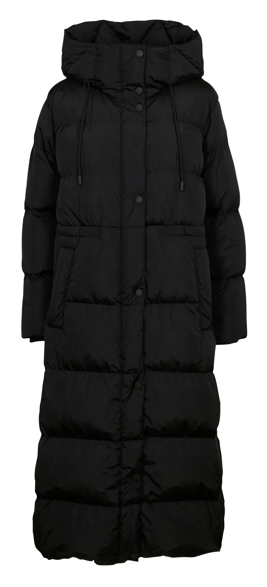  MAX MARA WEEK END   DOLLY - Piumino dritto con cappuccio | Nero