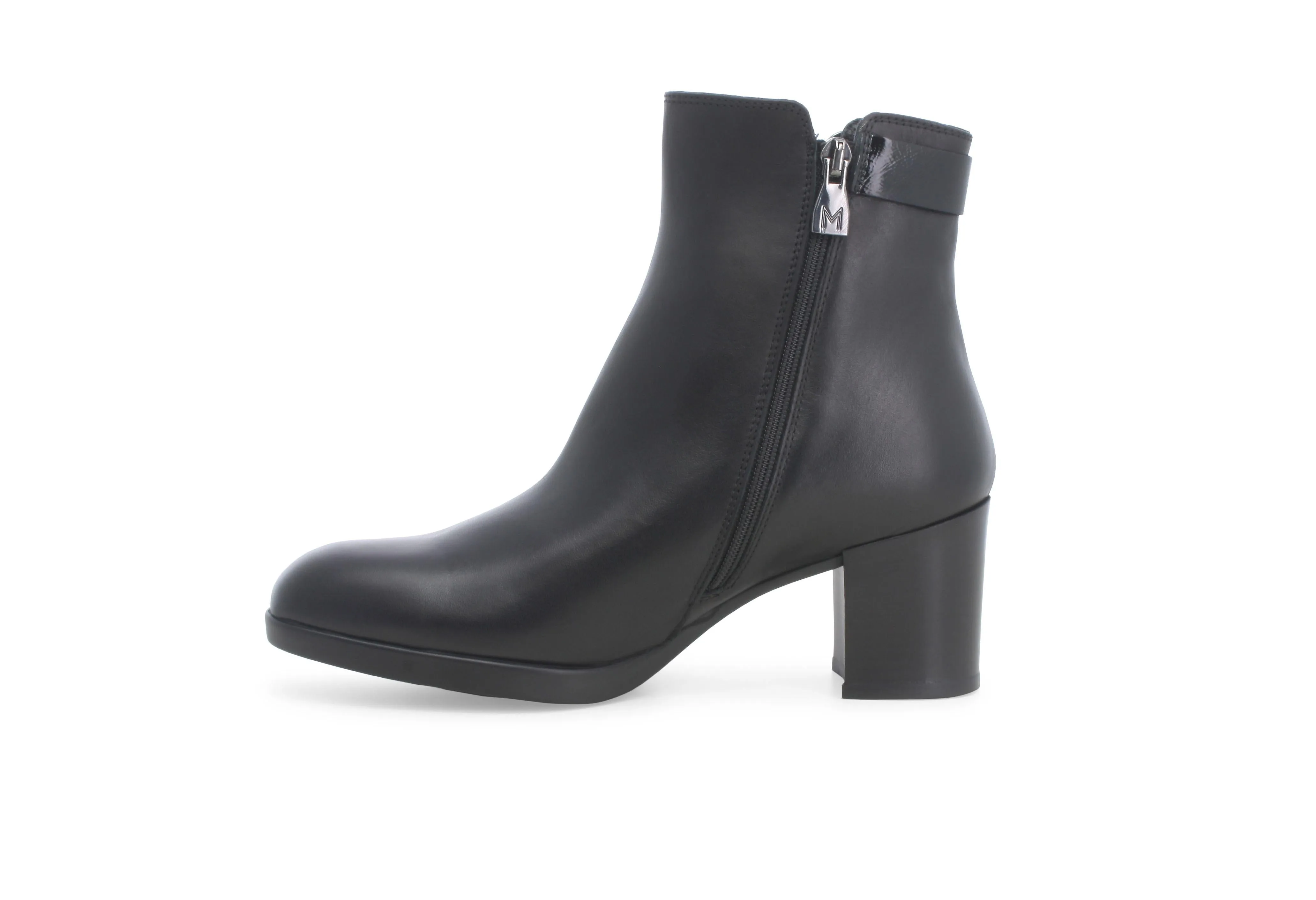 Melluso Donna Stivaletti Invernali Made in Italy in Pelle