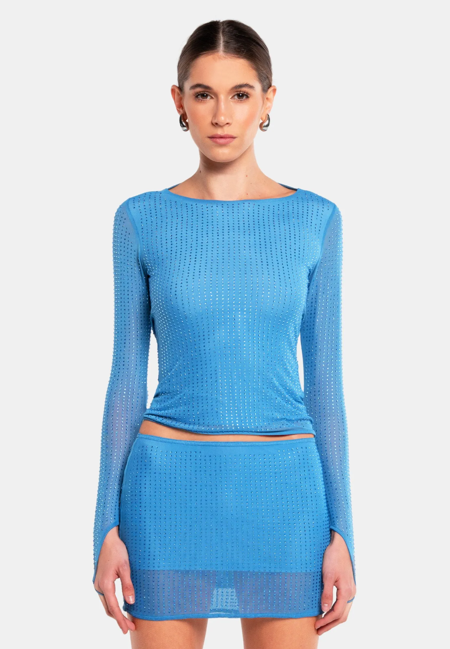 MESHA RHINESTONE - Camicetta