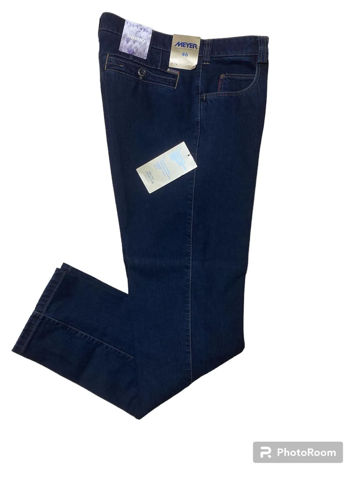 MEYER jeans 5 tasche cuciture a contrasto 3905 DIEGO