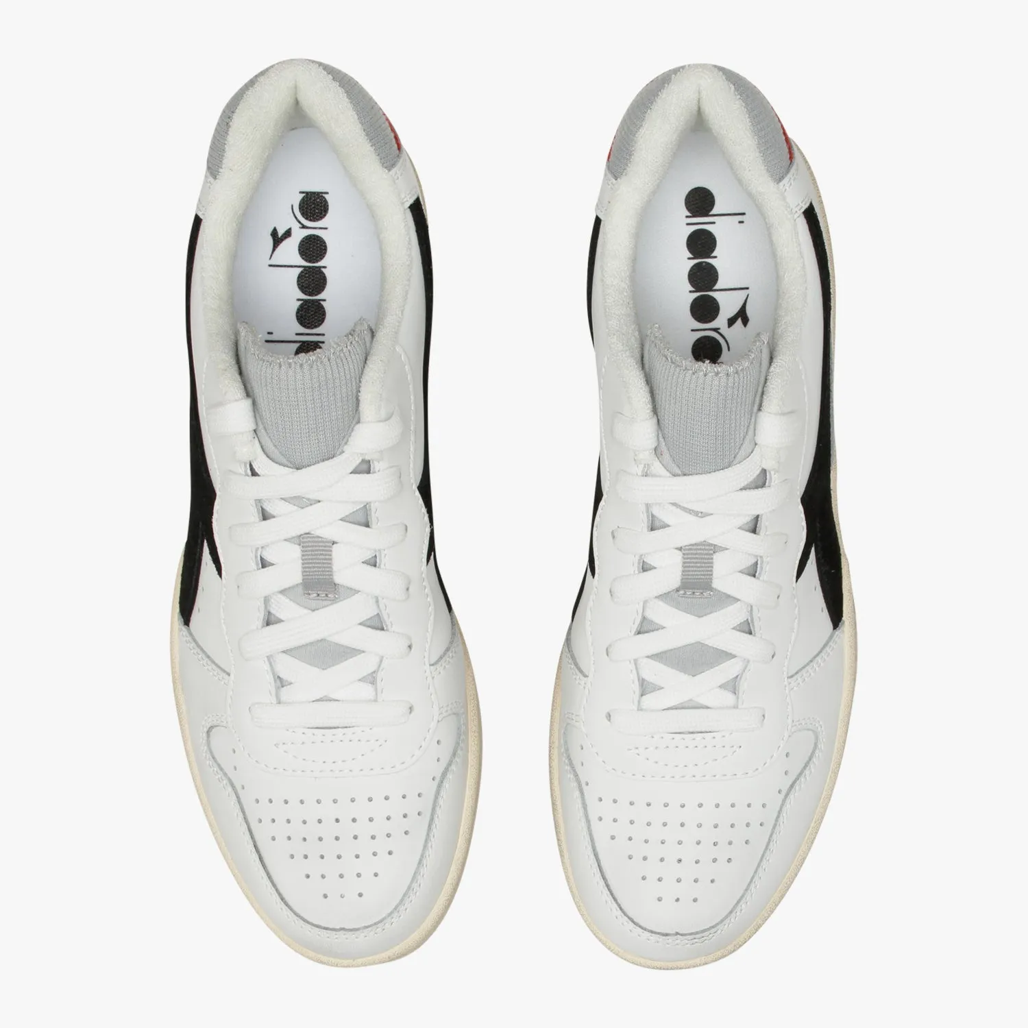 MI Basket low Icon / White