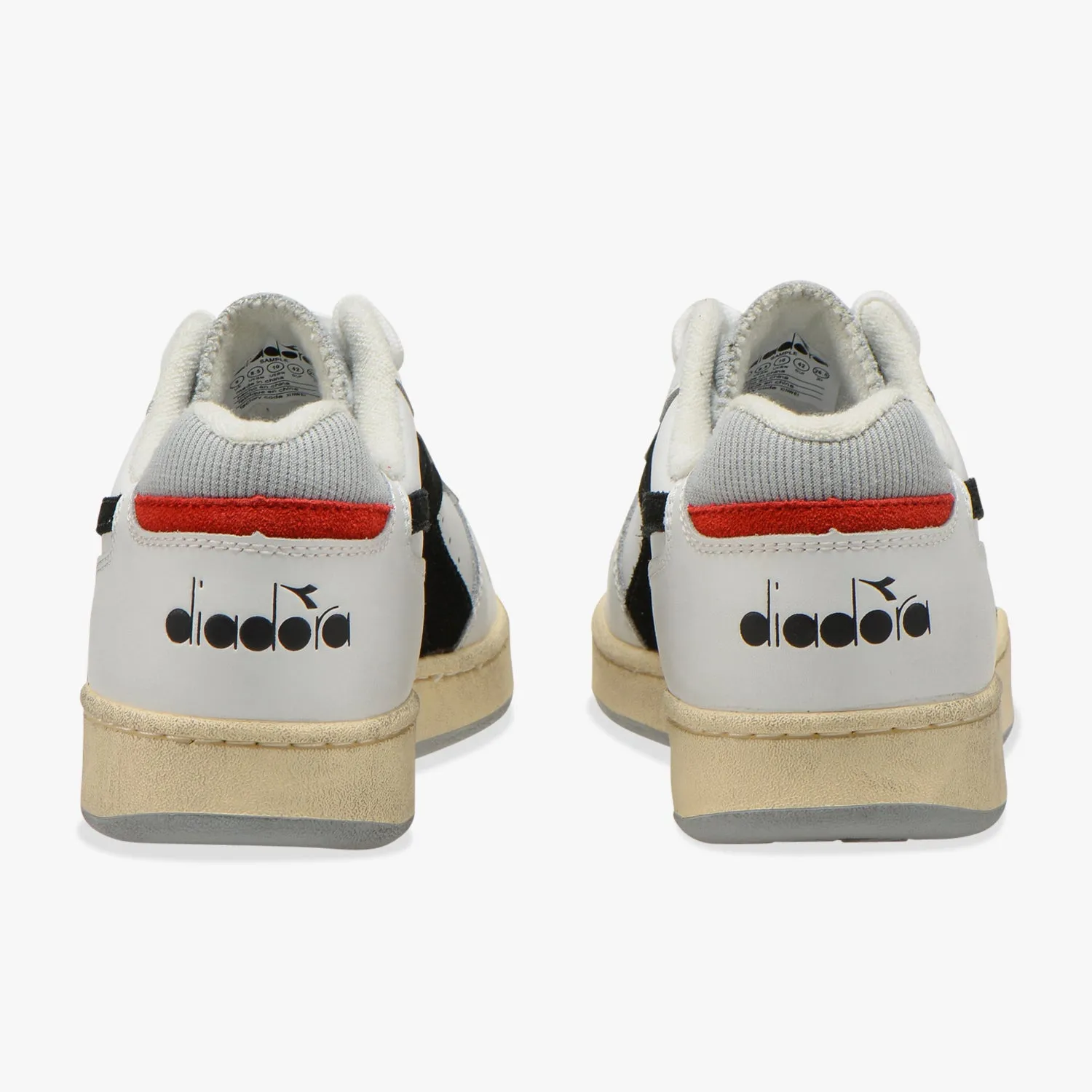 MI Basket low Icon / White