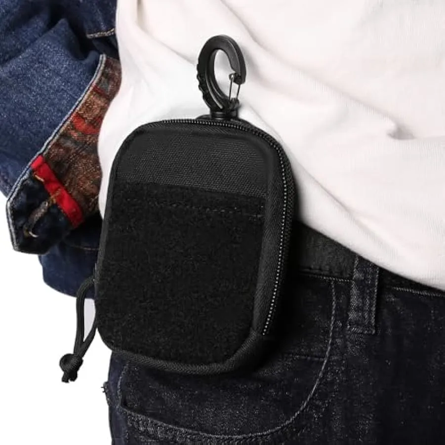Mini borsa Molle, marsupio tattico Molle EDC Compact Pocket, piccolo sacchetto esterno Nylon Utility Gadget Outdoor Marsupio 230