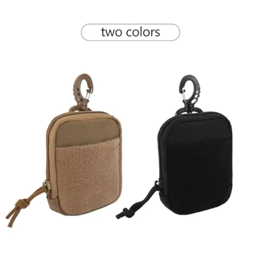 Mini borsa Molle, marsupio tattico Molle EDC Compact Pocket, piccolo sacchetto esterno Nylon Utility Gadget Outdoor Marsupio 230