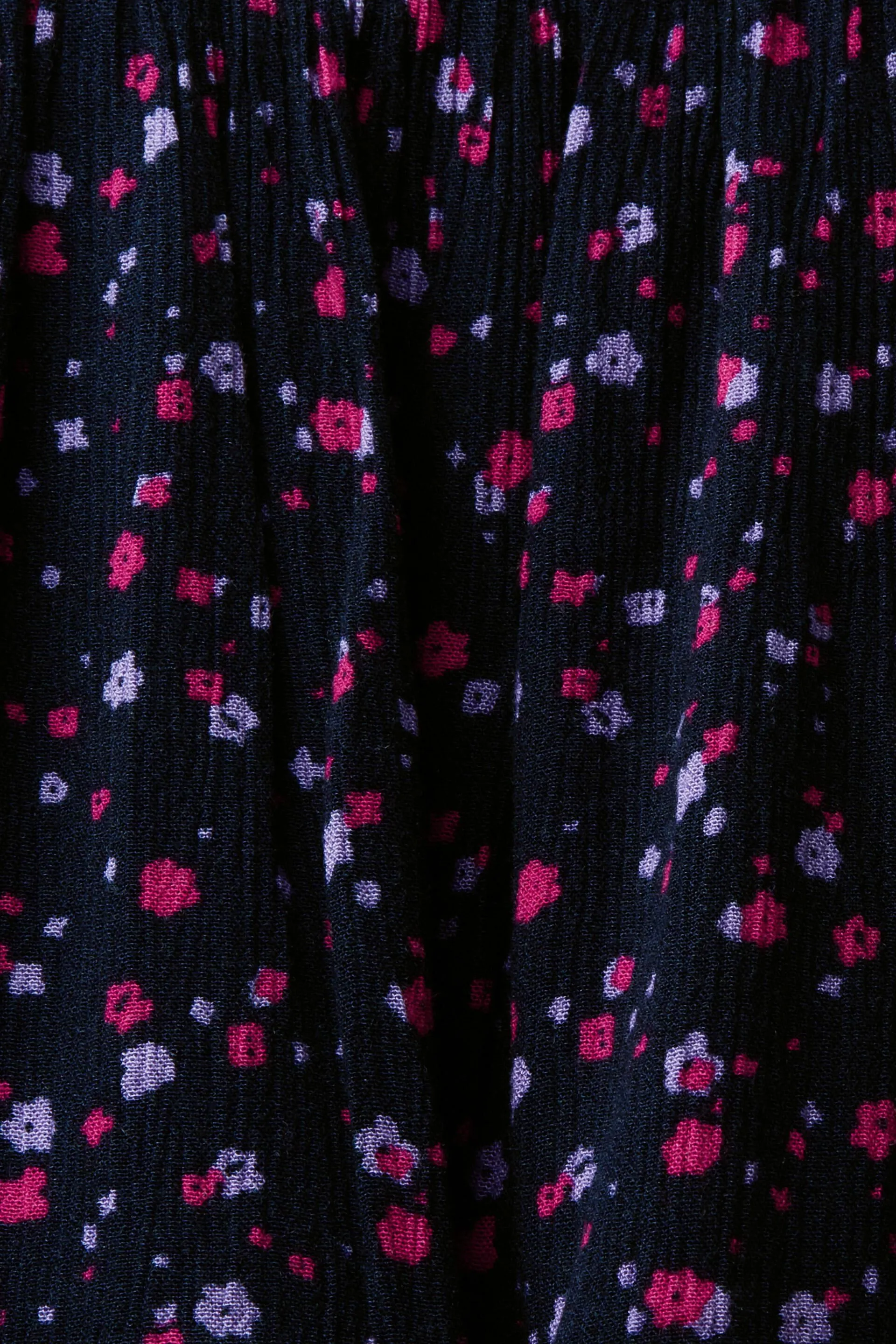 Minigonna floreale strutturata