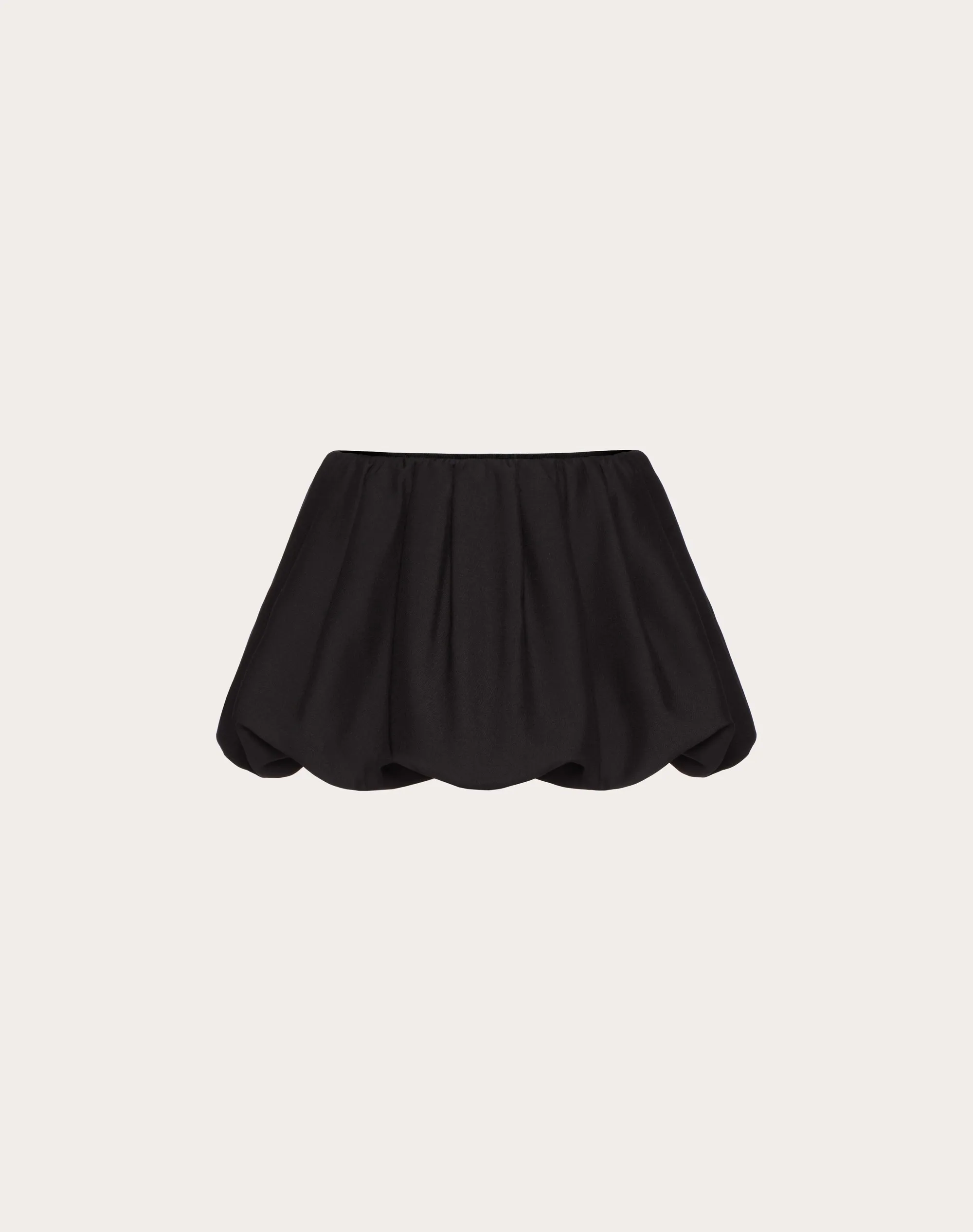 MINIGONNA IN CREPE COUTURE