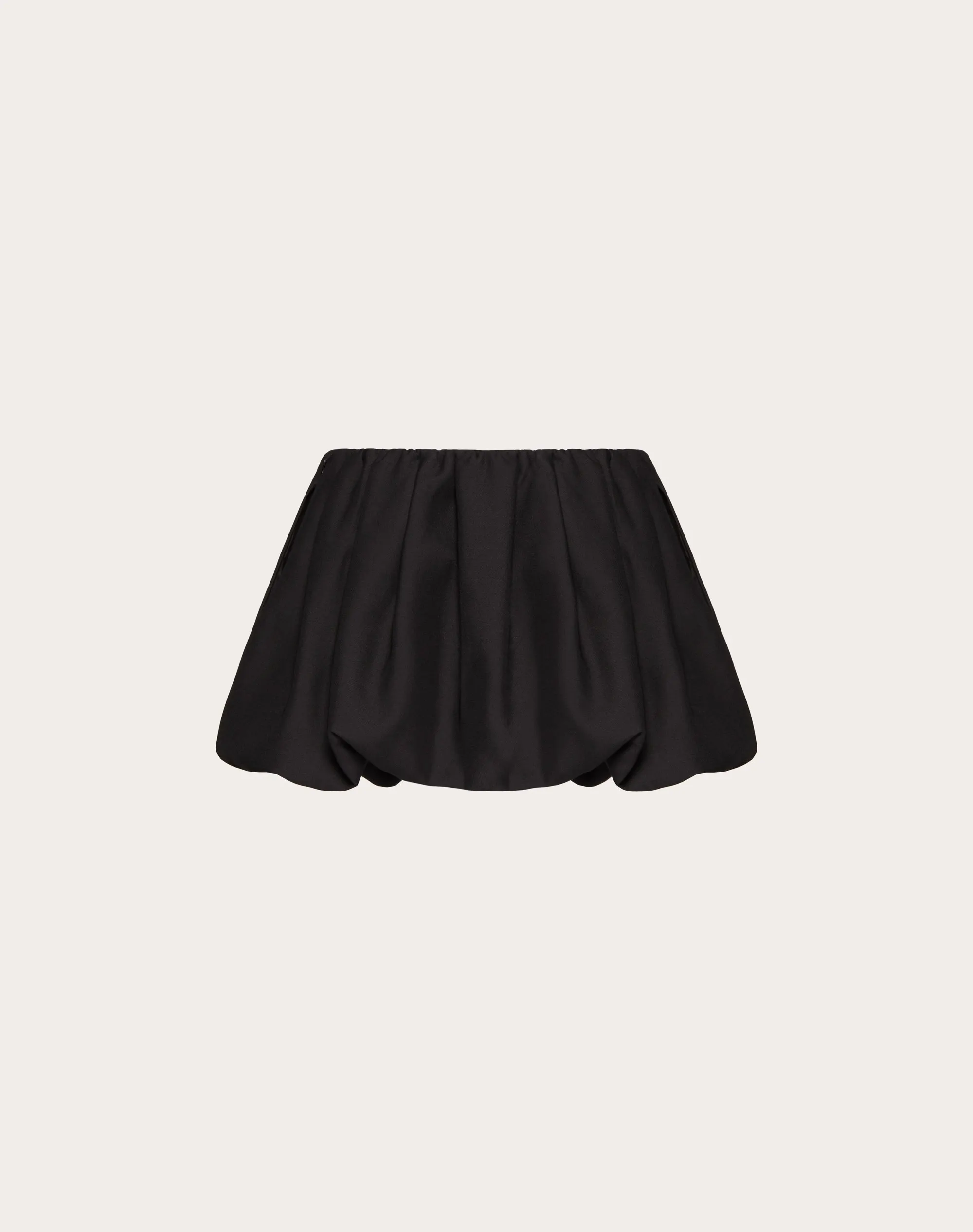 MINIGONNA IN CREPE COUTURE