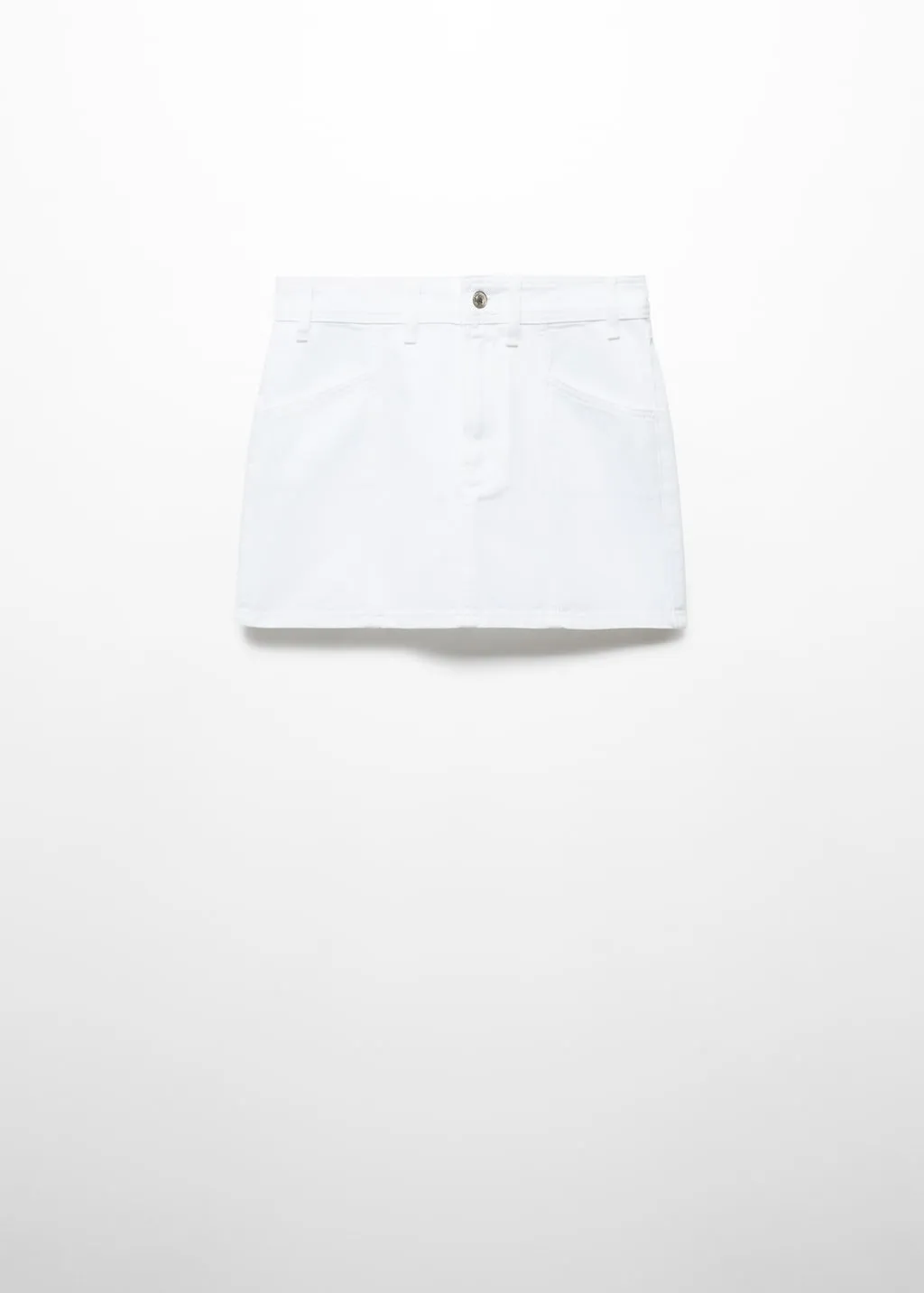 Minigonna jeans cuciture