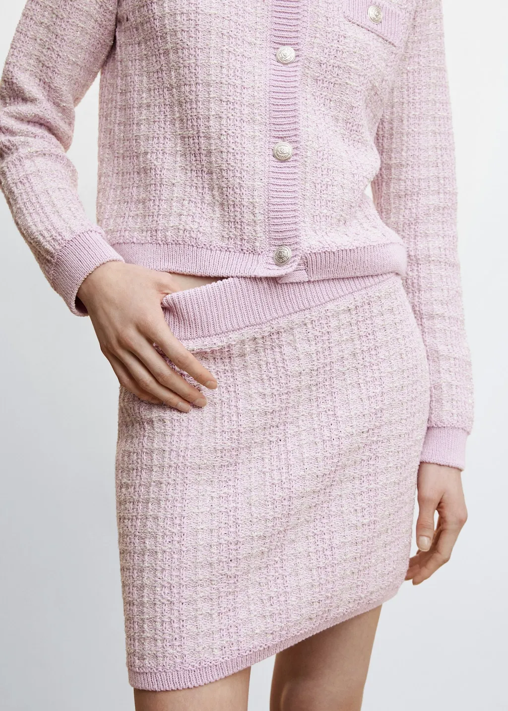 Minigonna tweed