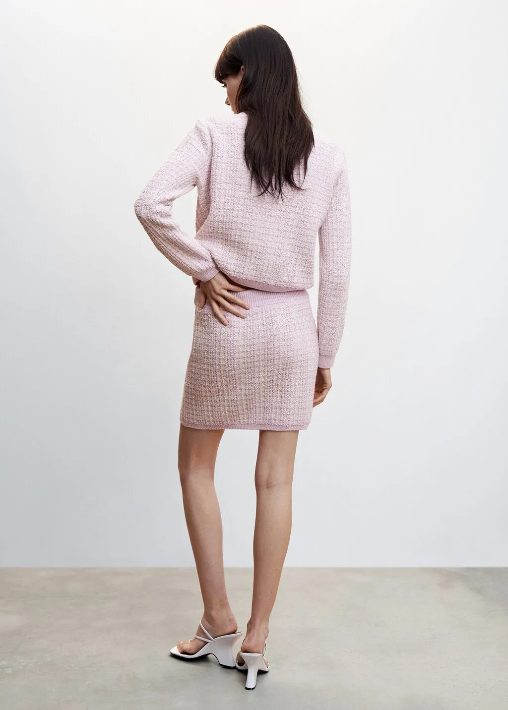Minigonna tweed