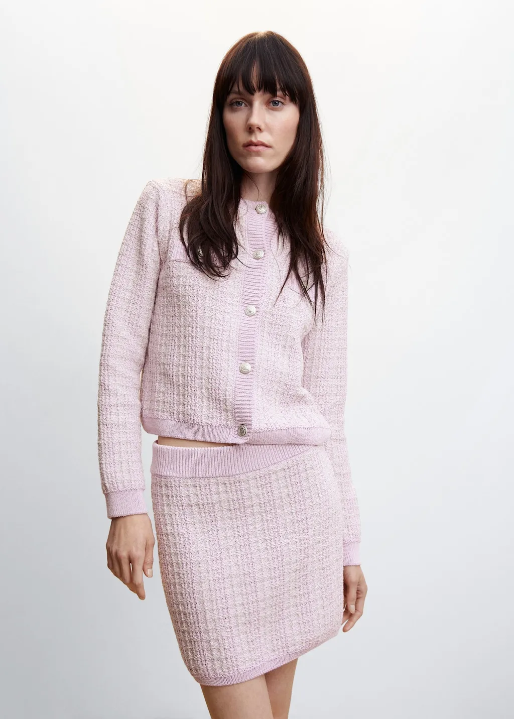 Minigonna tweed