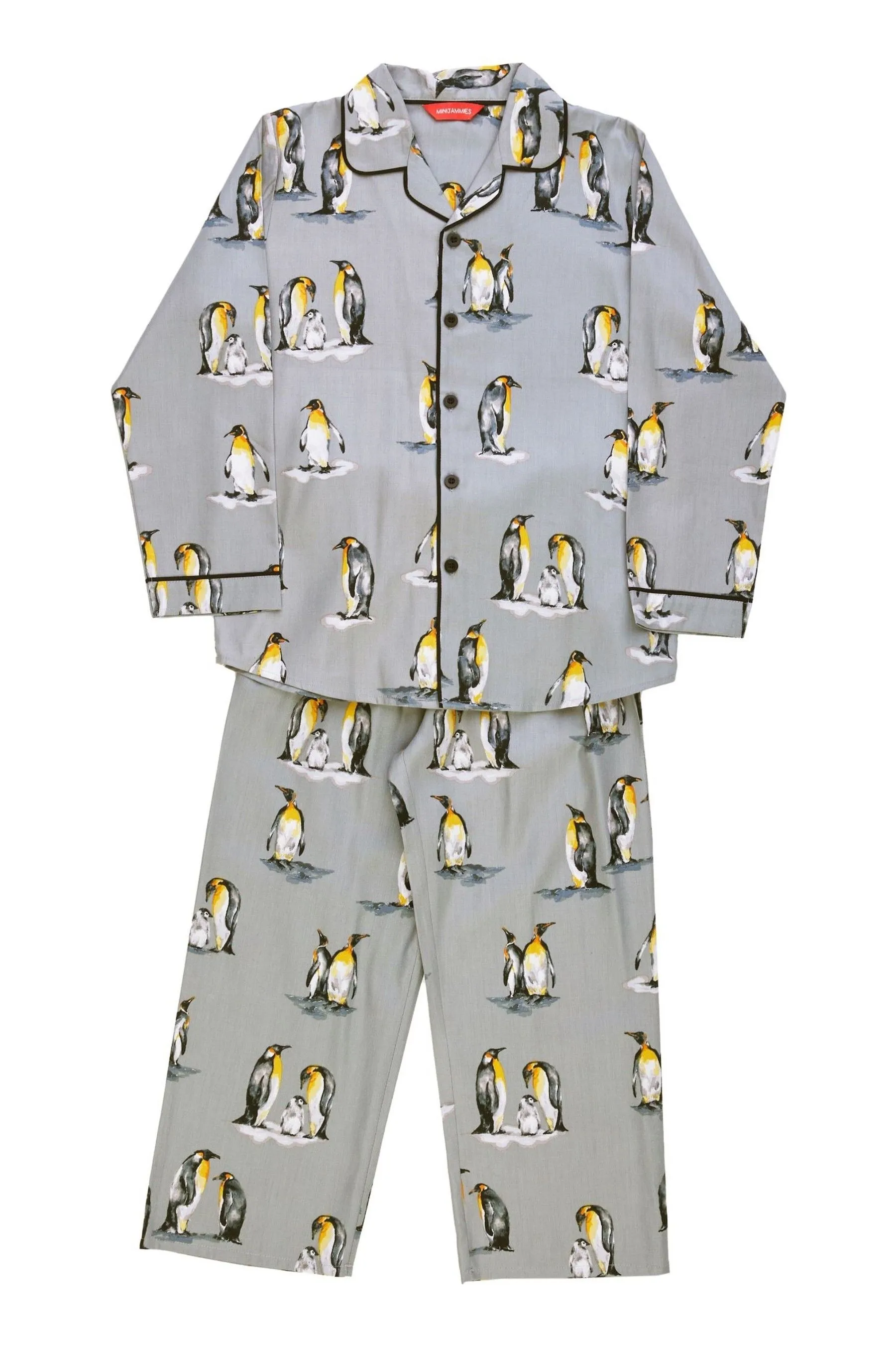 Minijammies Unisex Blu Manica lunga Pigiama a quadri Set    