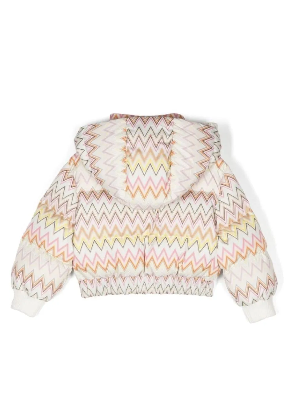 Missoni piumino con motivo zig zag