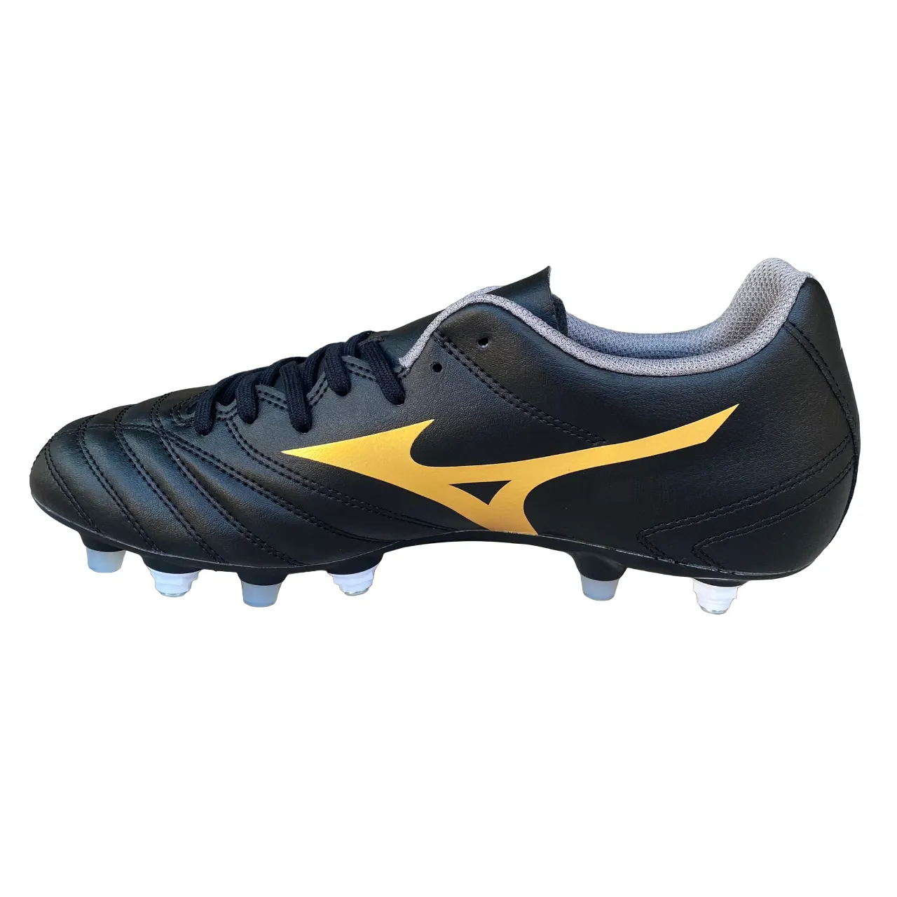 Mizuno Monarcida Neo II Select Mix men's football boot P1GC232550 black-gold