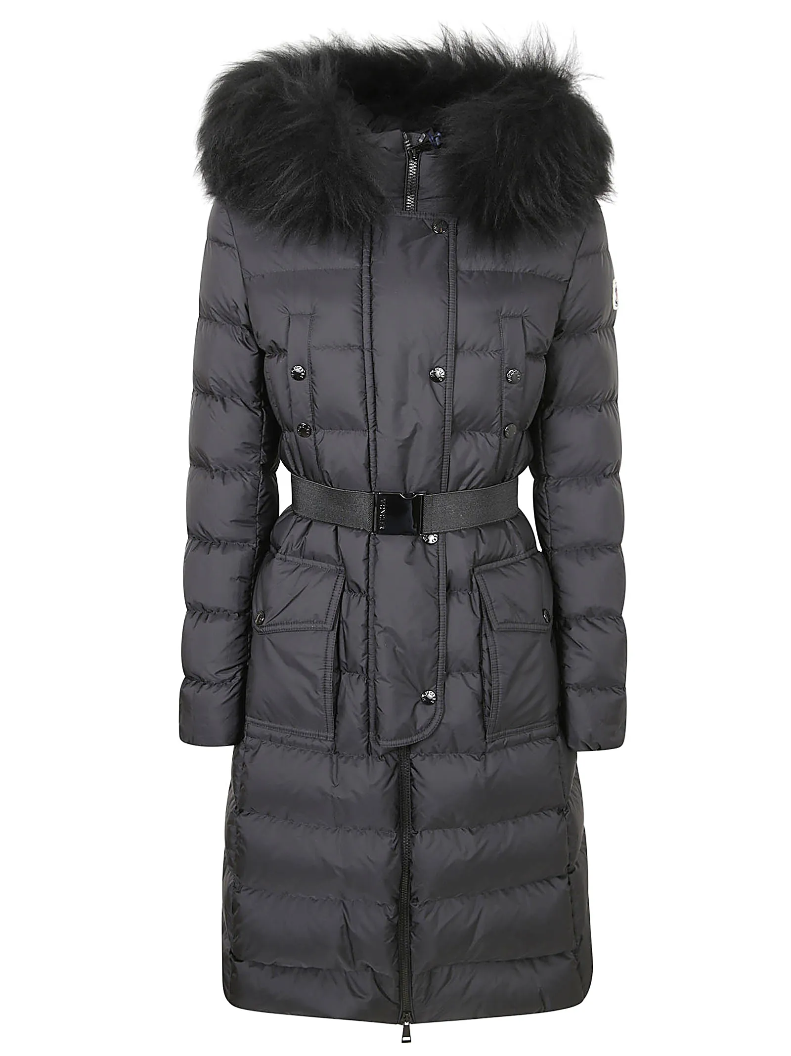 MONCLERKHLOE LONG PARKA Black
