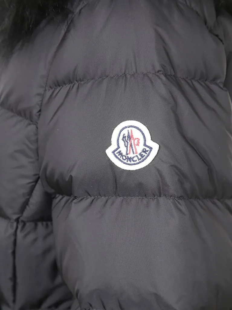 MONCLERKHLOE LONG PARKA Black