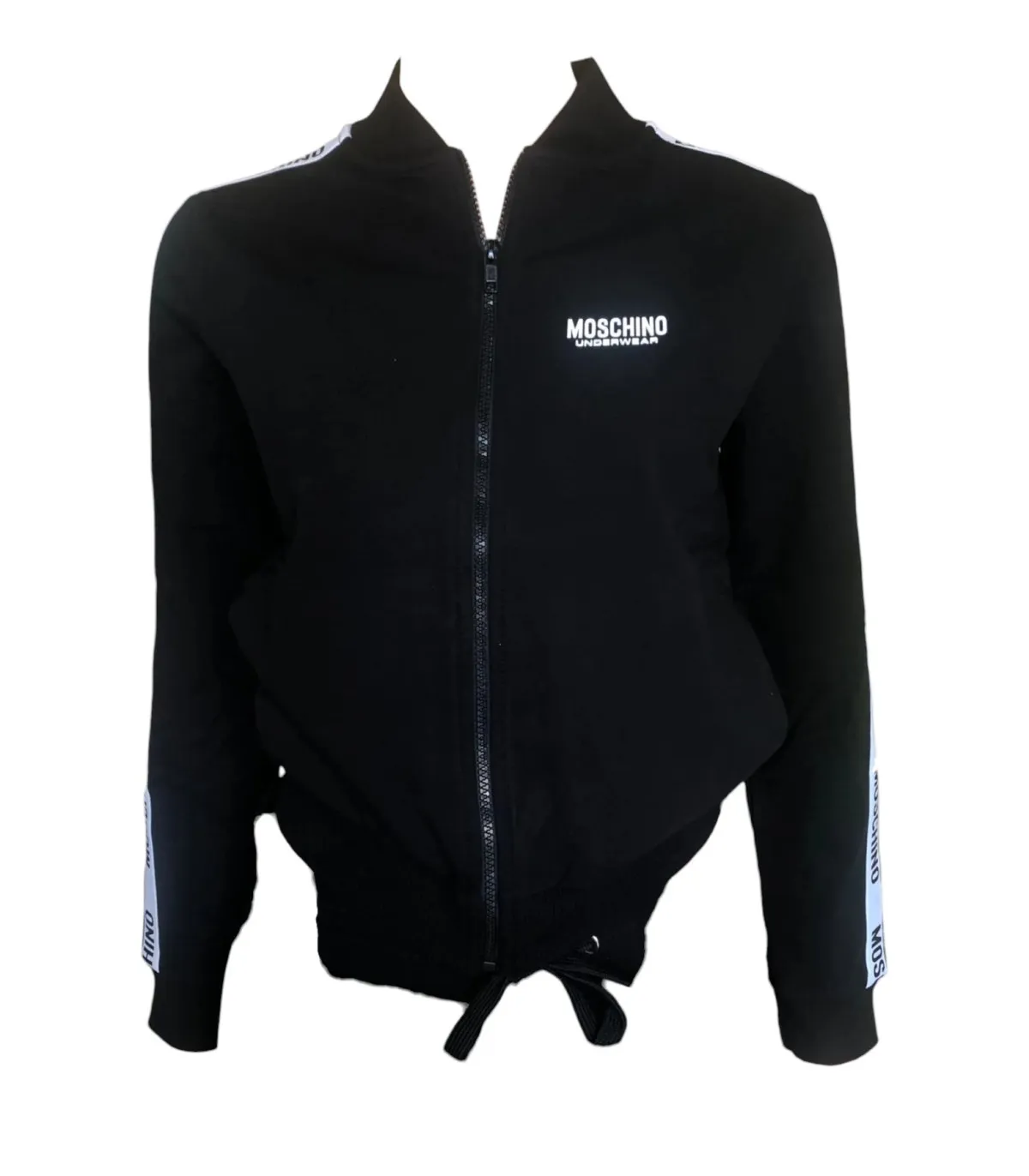 Moschino Donna Felpa Con Zip