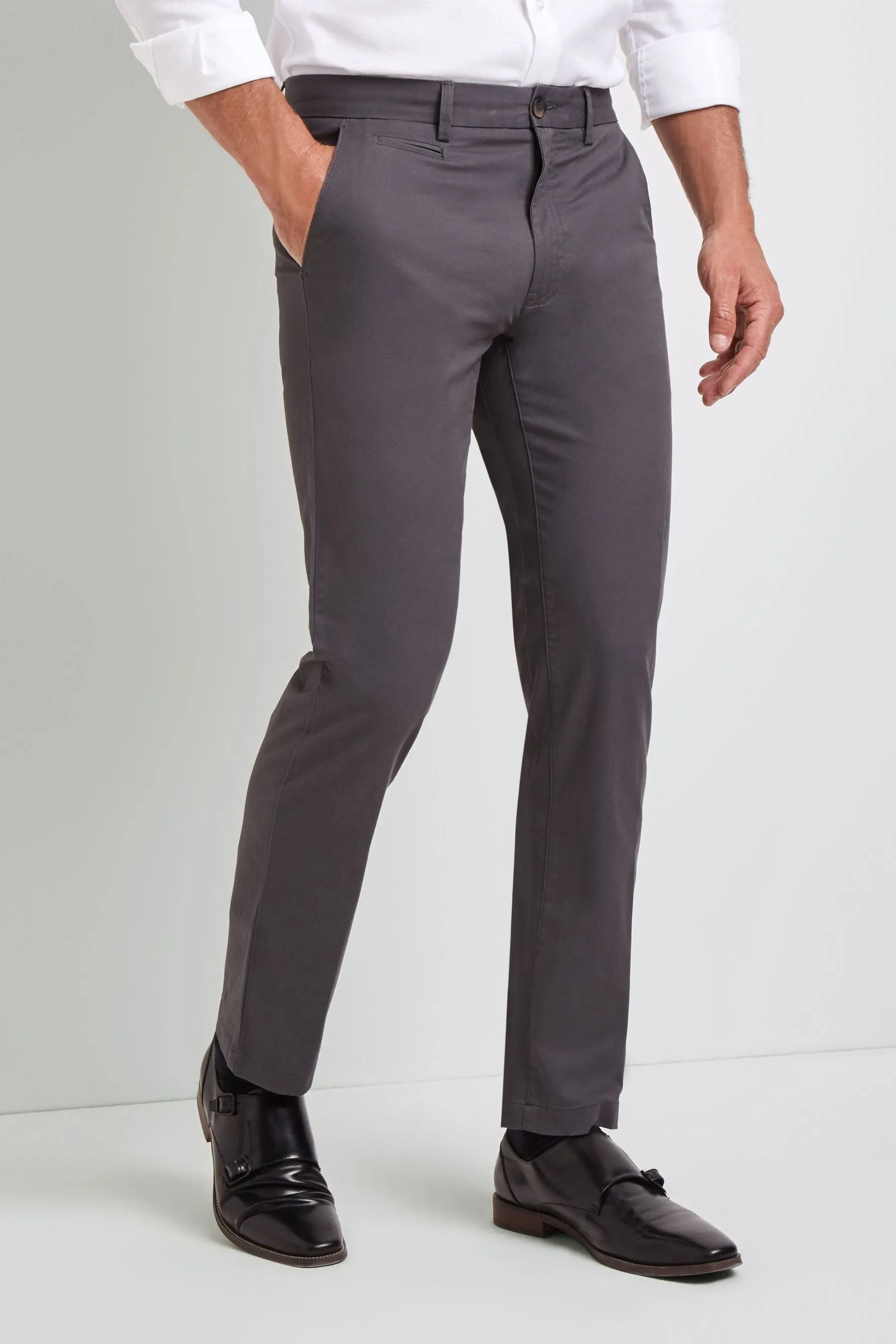 MOSS - Pantaloni chino elasticizzata