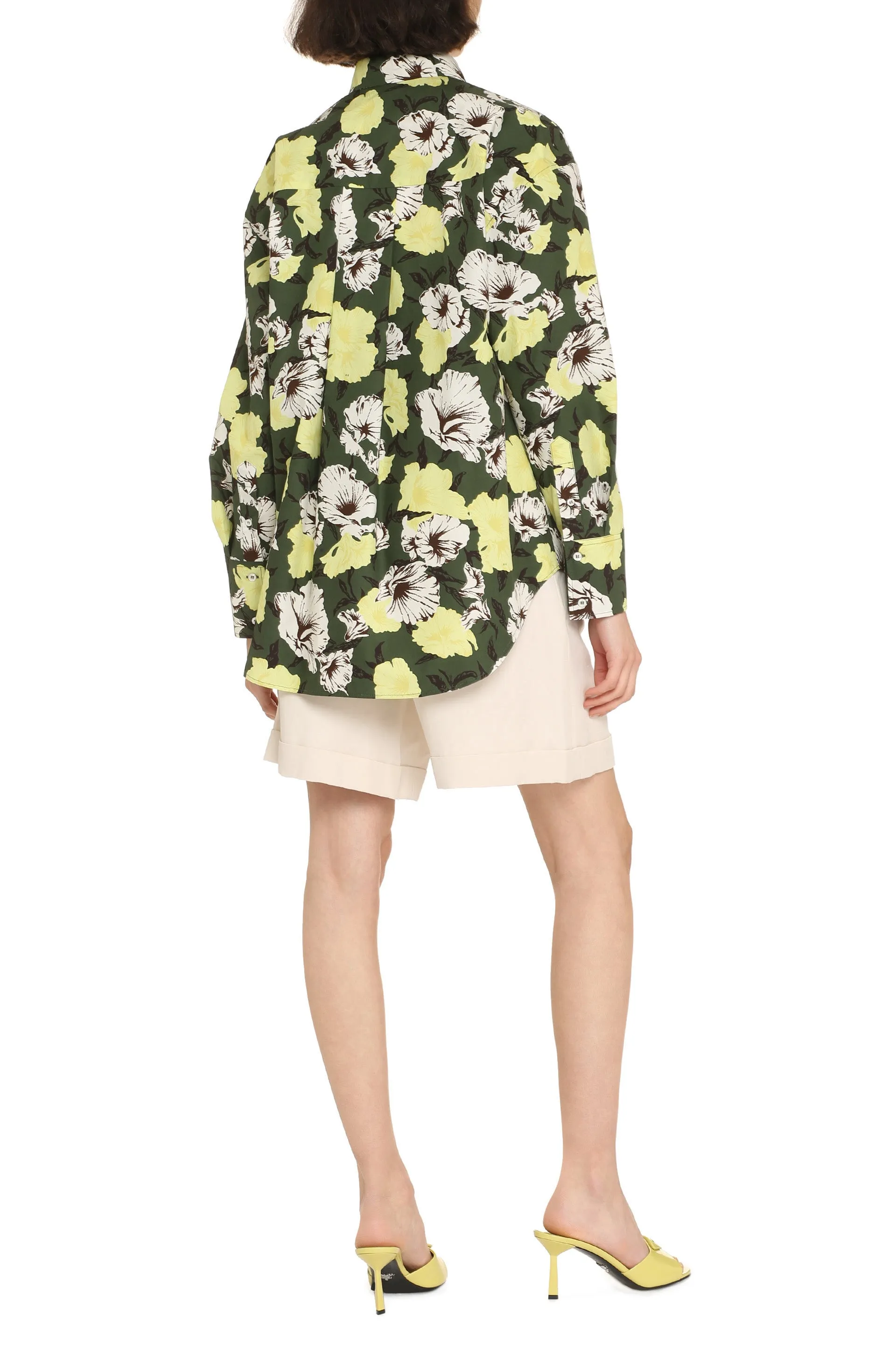 MSGM Camicia in cotone stampato