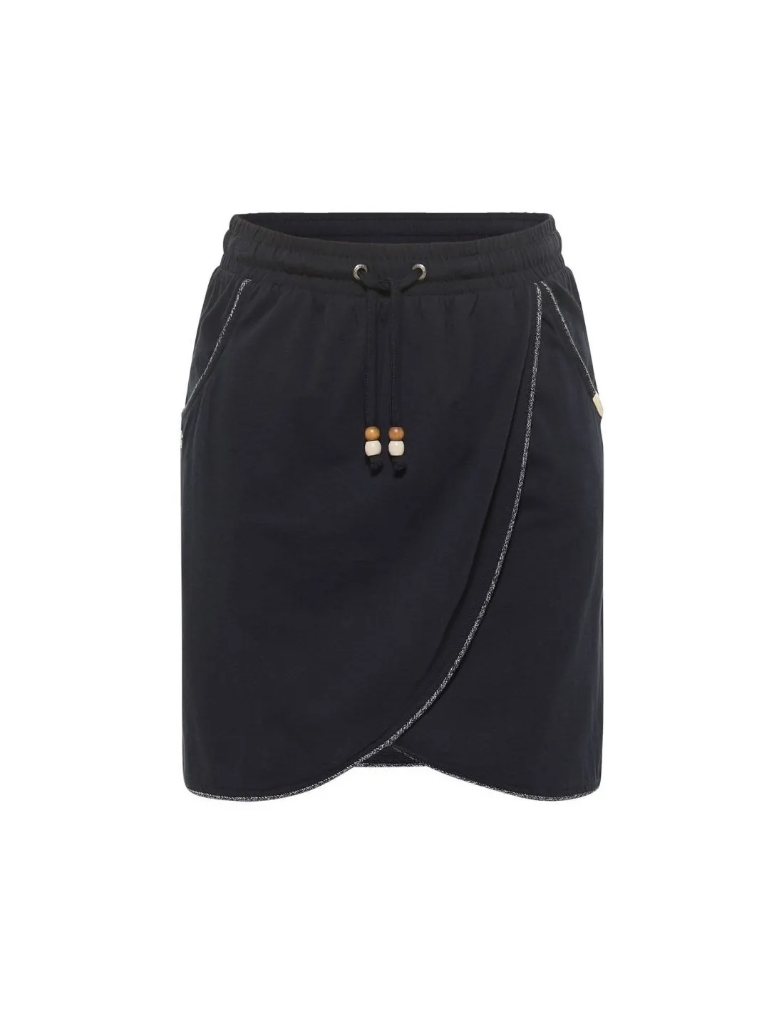 Naila Una gonna Ragwear blu navy organica