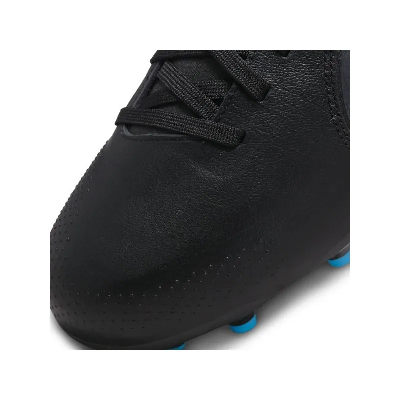 NIKE TIEMPO LEGEND 9 ACADEMY JR FG SCARPA CALCIO RAGAZZO BAMBINO - SHADOW BLACK PACK - NERO/BLU