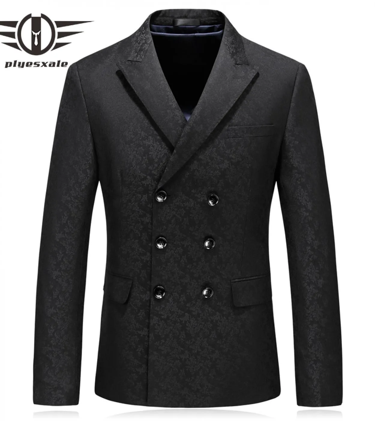 Nuovi uomini di arrivo Blazer doppiopetto Slim Fit Giacca da uomo casual Blazer 4xl 5xl Abito formale Veste Costume Homme Q213