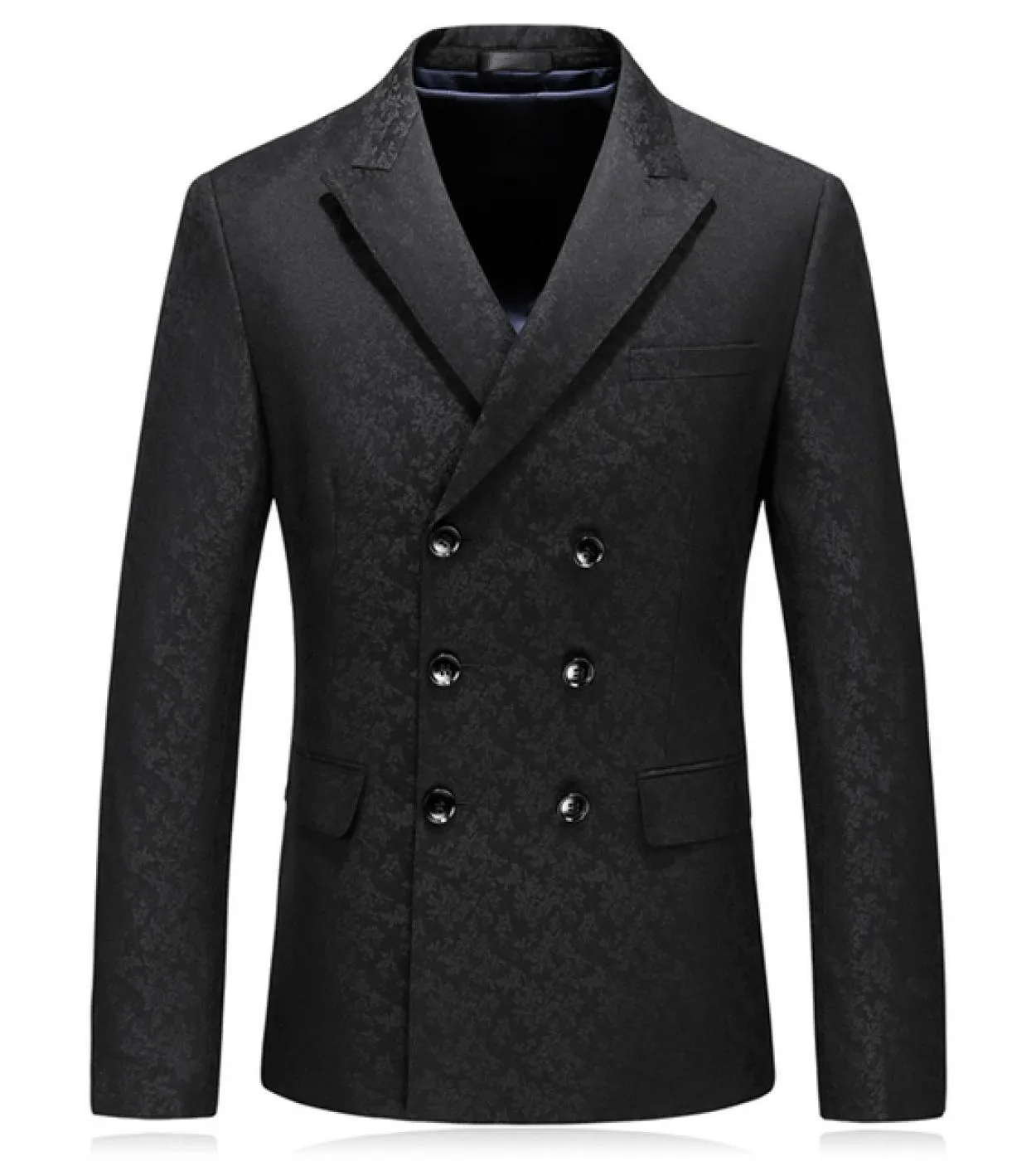 Nuovi uomini di arrivo Blazer doppiopetto Slim Fit Giacca da uomo casual Blazer 4xl 5xl Abito formale Veste Costume Homme Q213