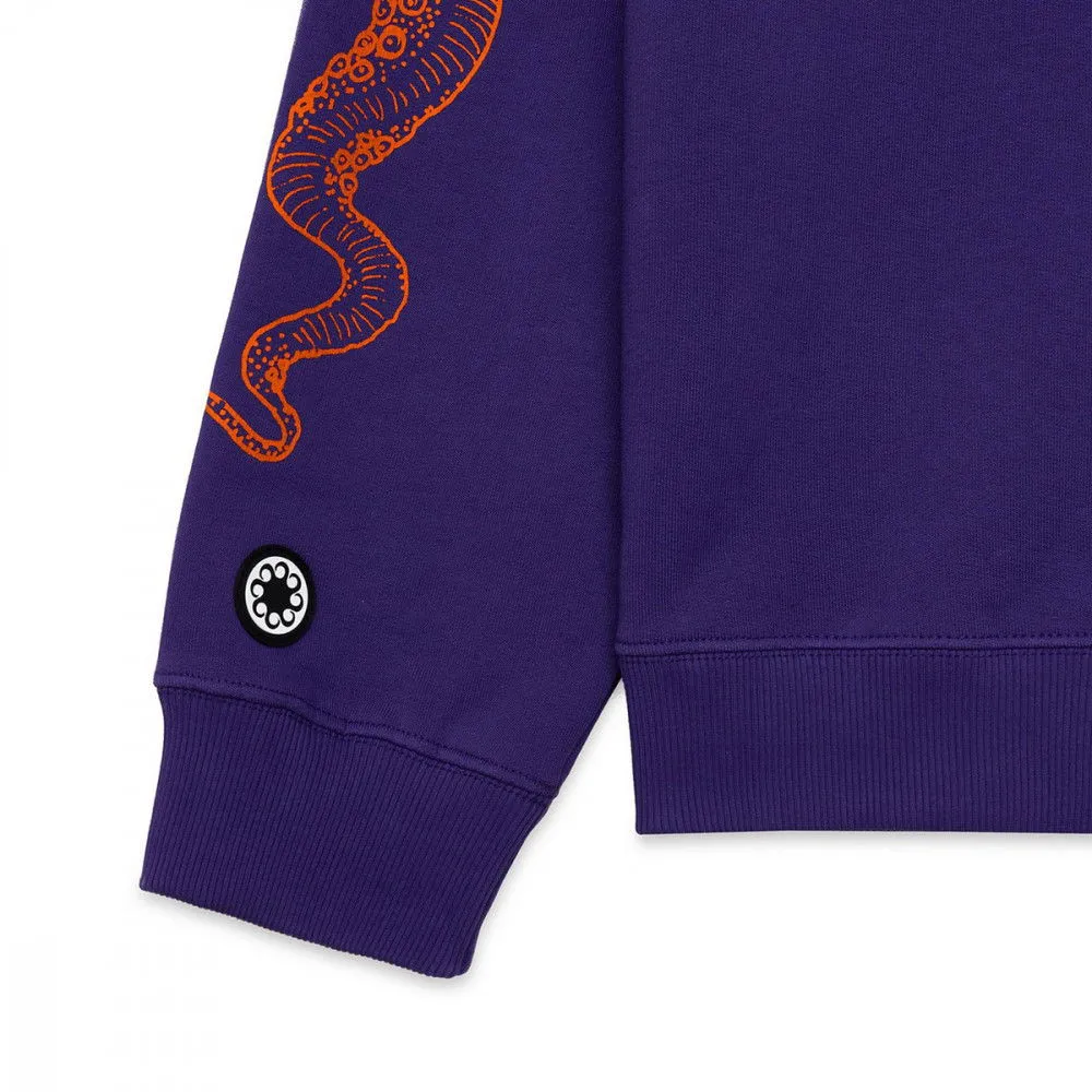 OCTOPUS FELPA C/CAPP OUTLINE LOGO