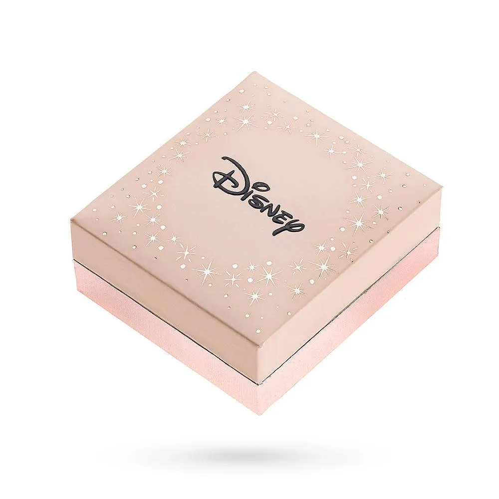 Orecchini bambina Disney Minnie cristalli verdi