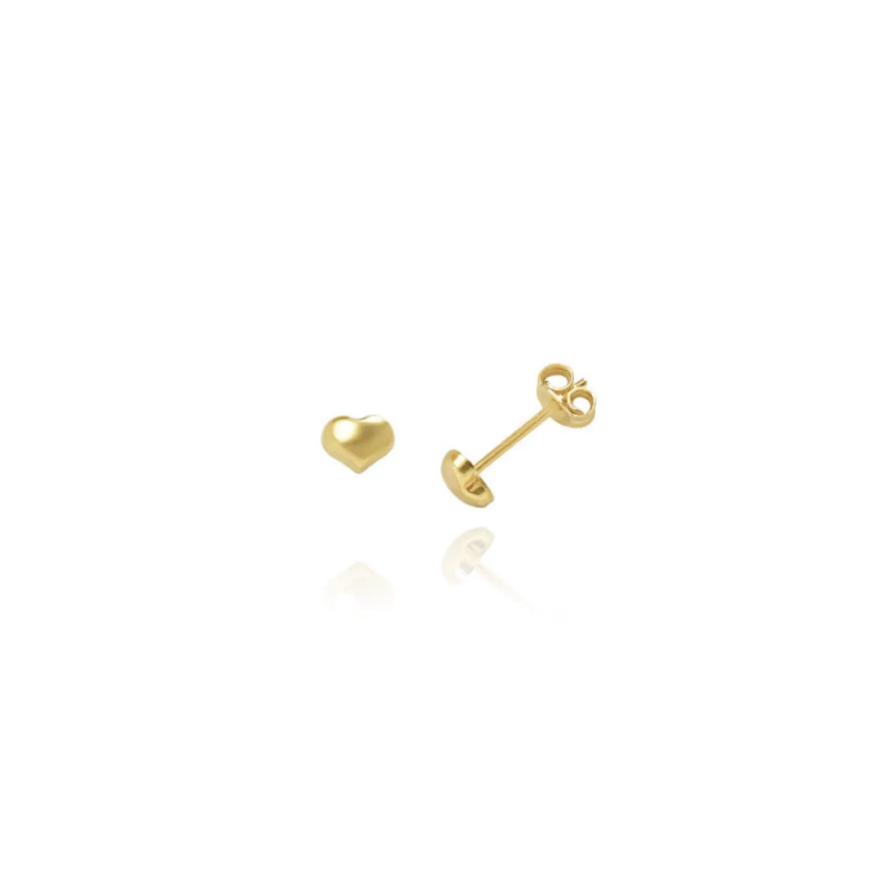 Orecchini Cuore d'Oro Vero