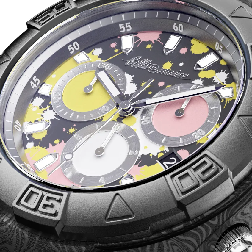 Orologio Billionaire Cronografo Rosa