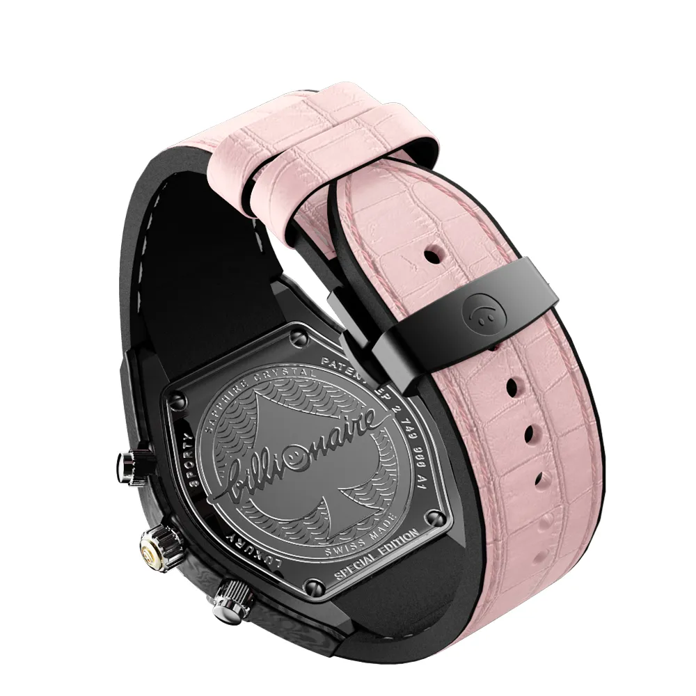 Orologio Billionaire Cronografo Rosa