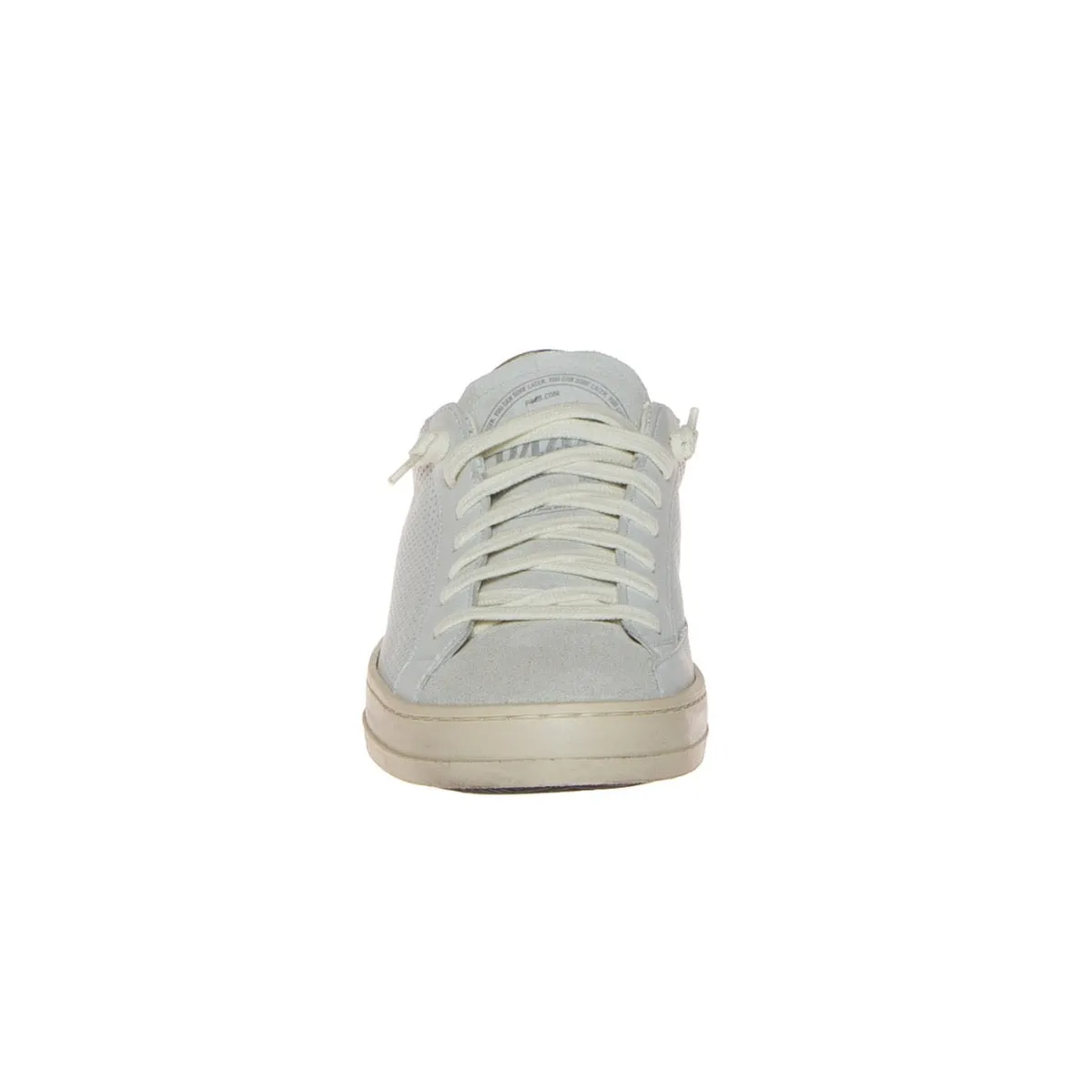 P448 JHON PERF SNEAKER DONNA FORATA BIANCO  