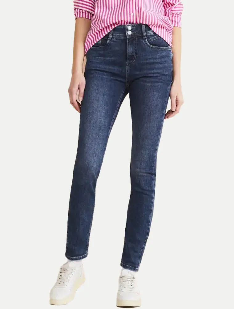 Pantalone Jeans Street One - Blu
