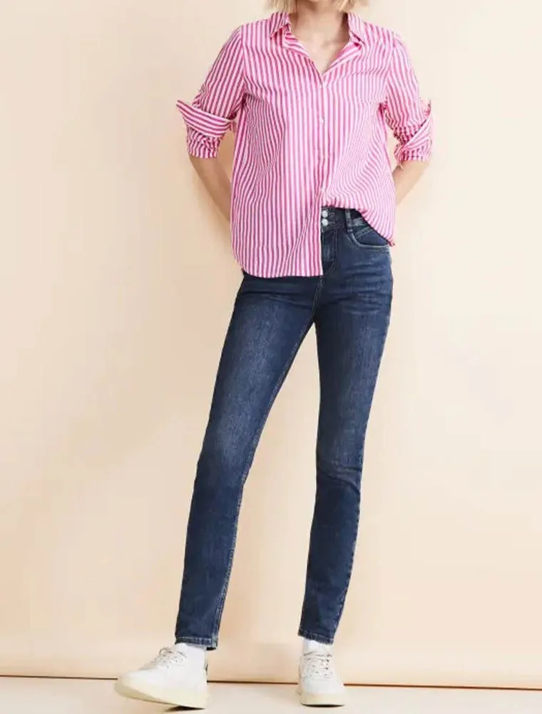Pantalone Jeans Street One - Blu