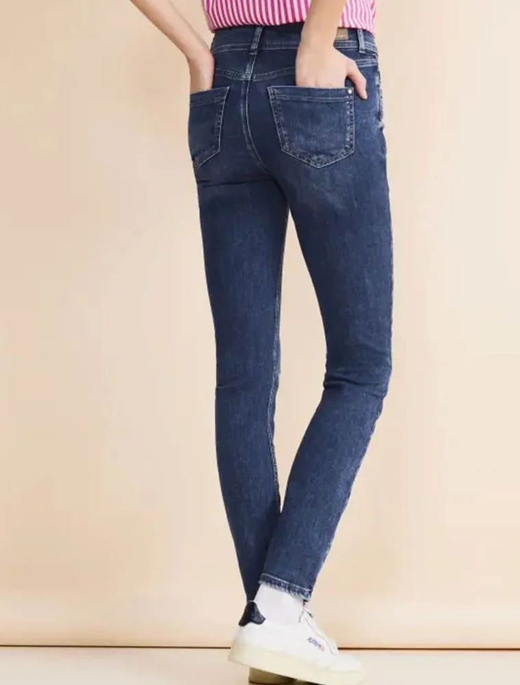 Pantalone Jeans Street One - Blu