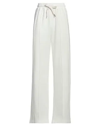PANTALONE PANNA IN COTONE