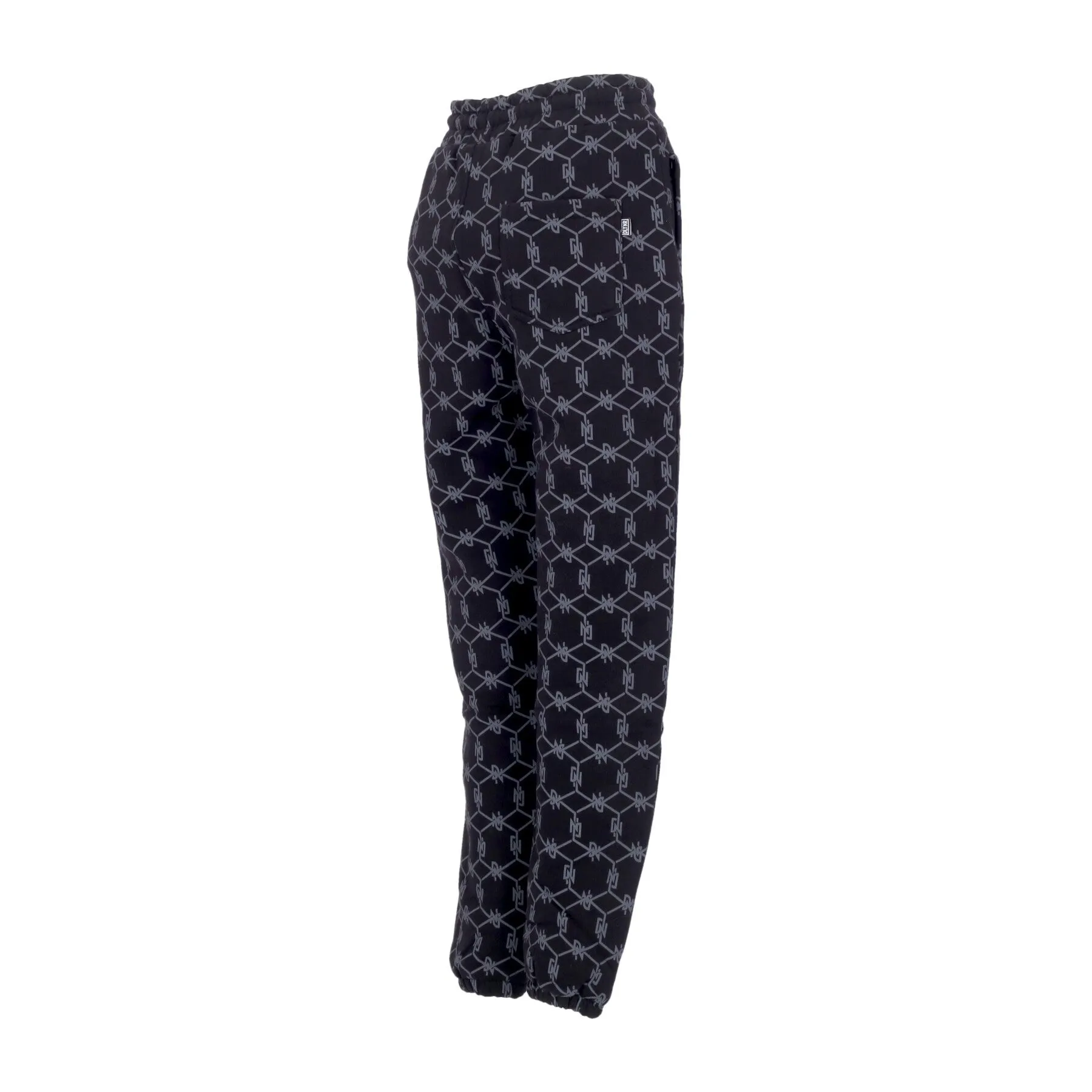 Pantalone Tuta Felpato Uomo Monogram Sweatpants Black