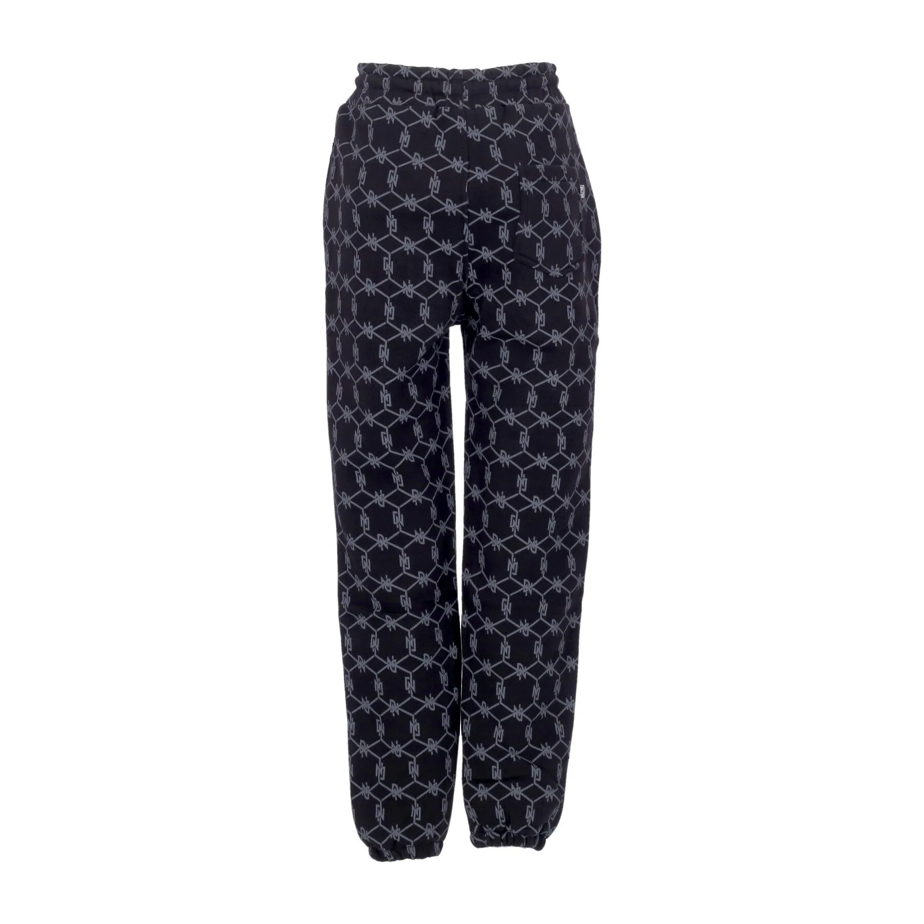 Pantalone Tuta Felpato Uomo Monogram Sweatpants Black