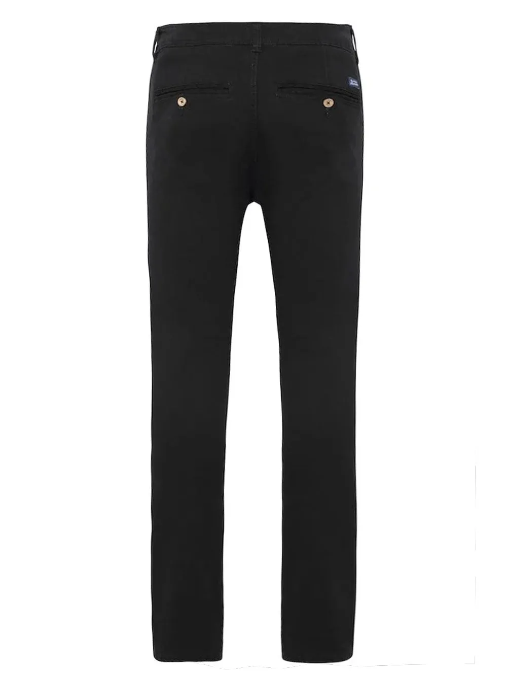 Pantalone Uomo tinta unita nero
