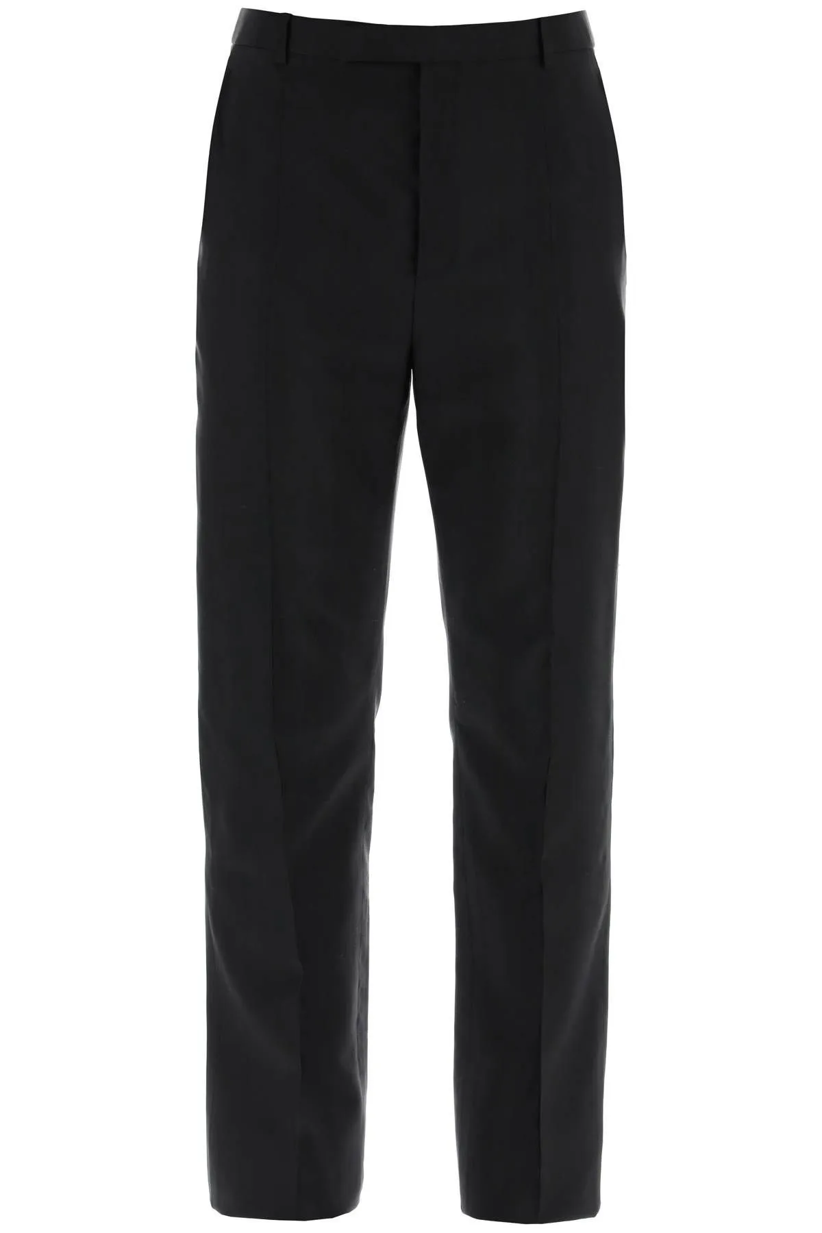 Pantaloni a sigaretta in faille