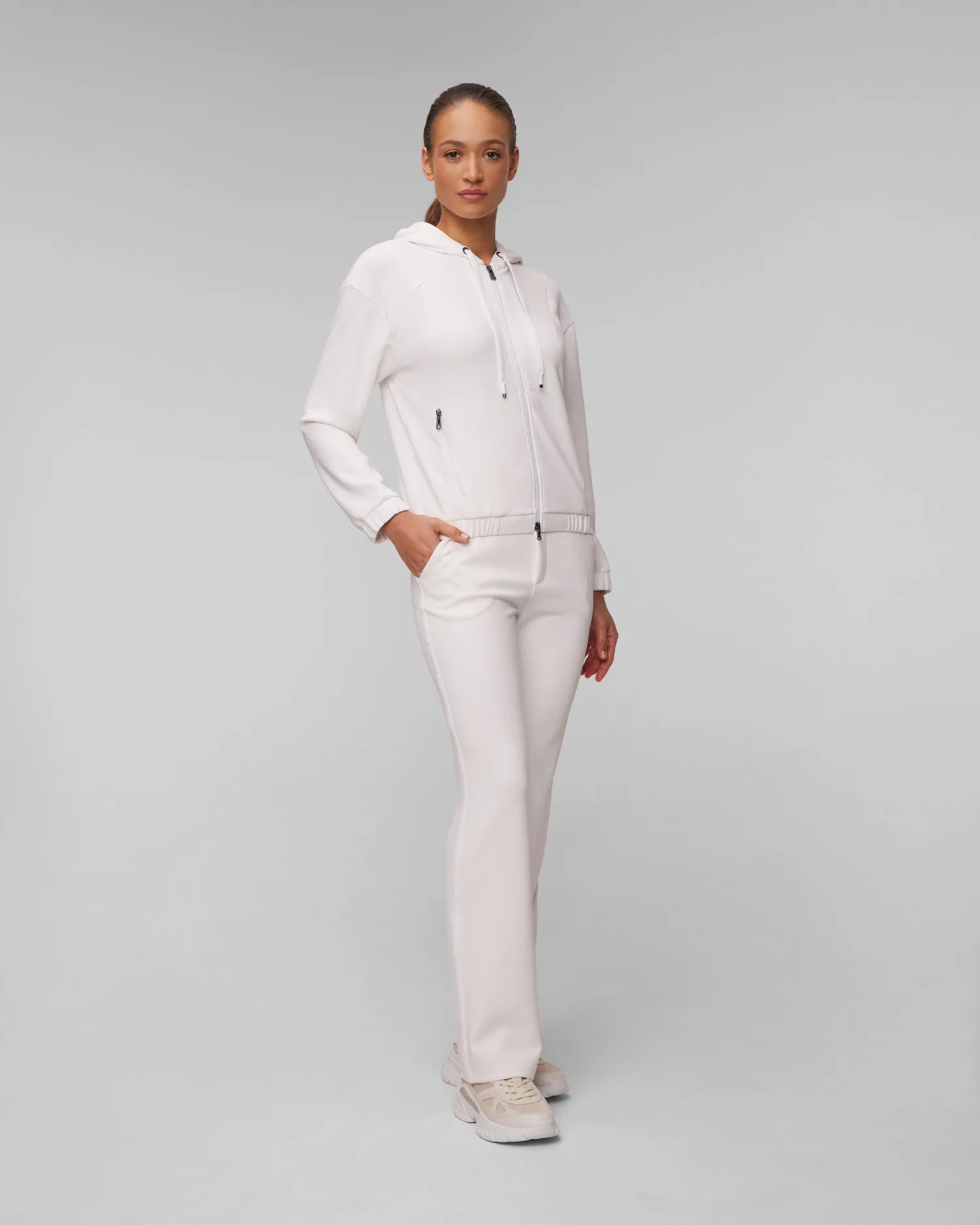Pantaloni bianchi da donna BOGNER Linna 11538881-31