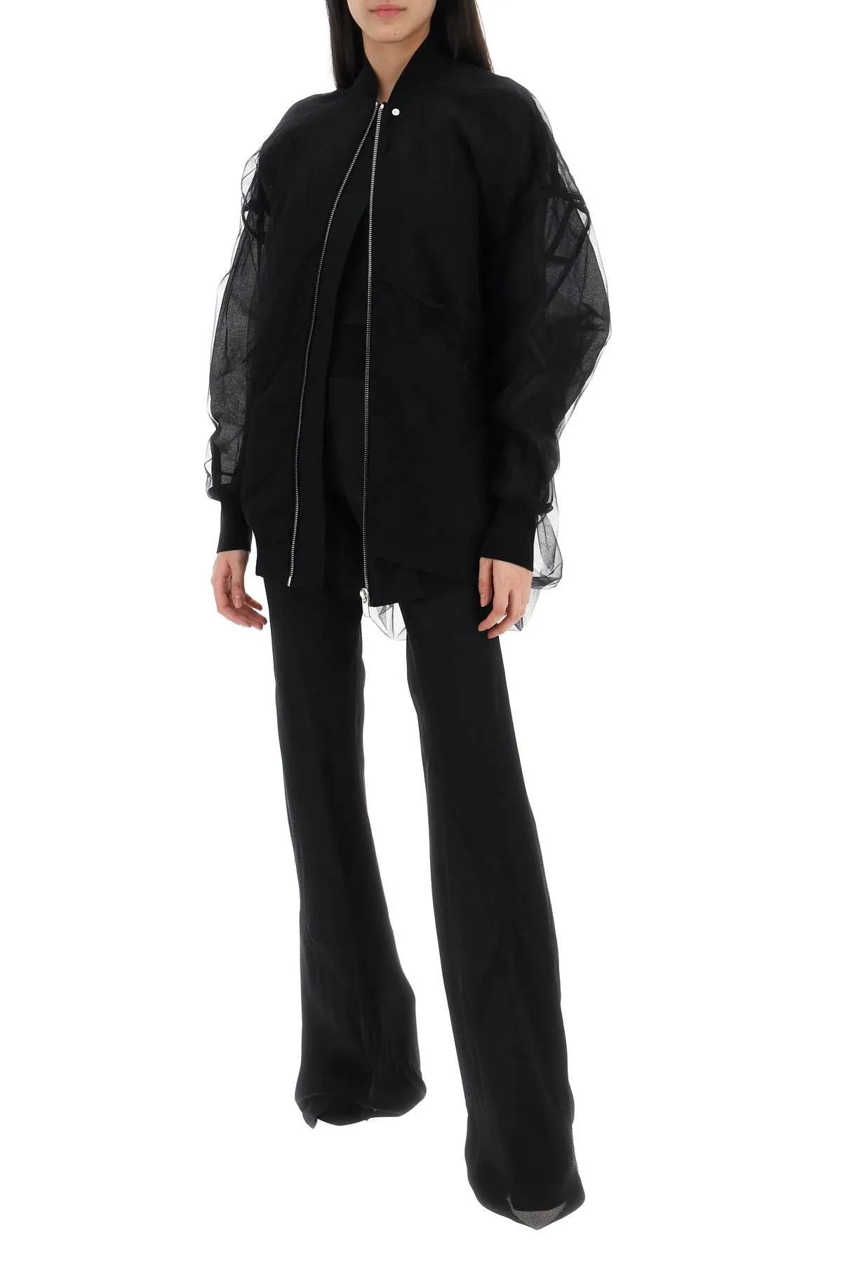 Pantaloni Bias con taglio sbieco