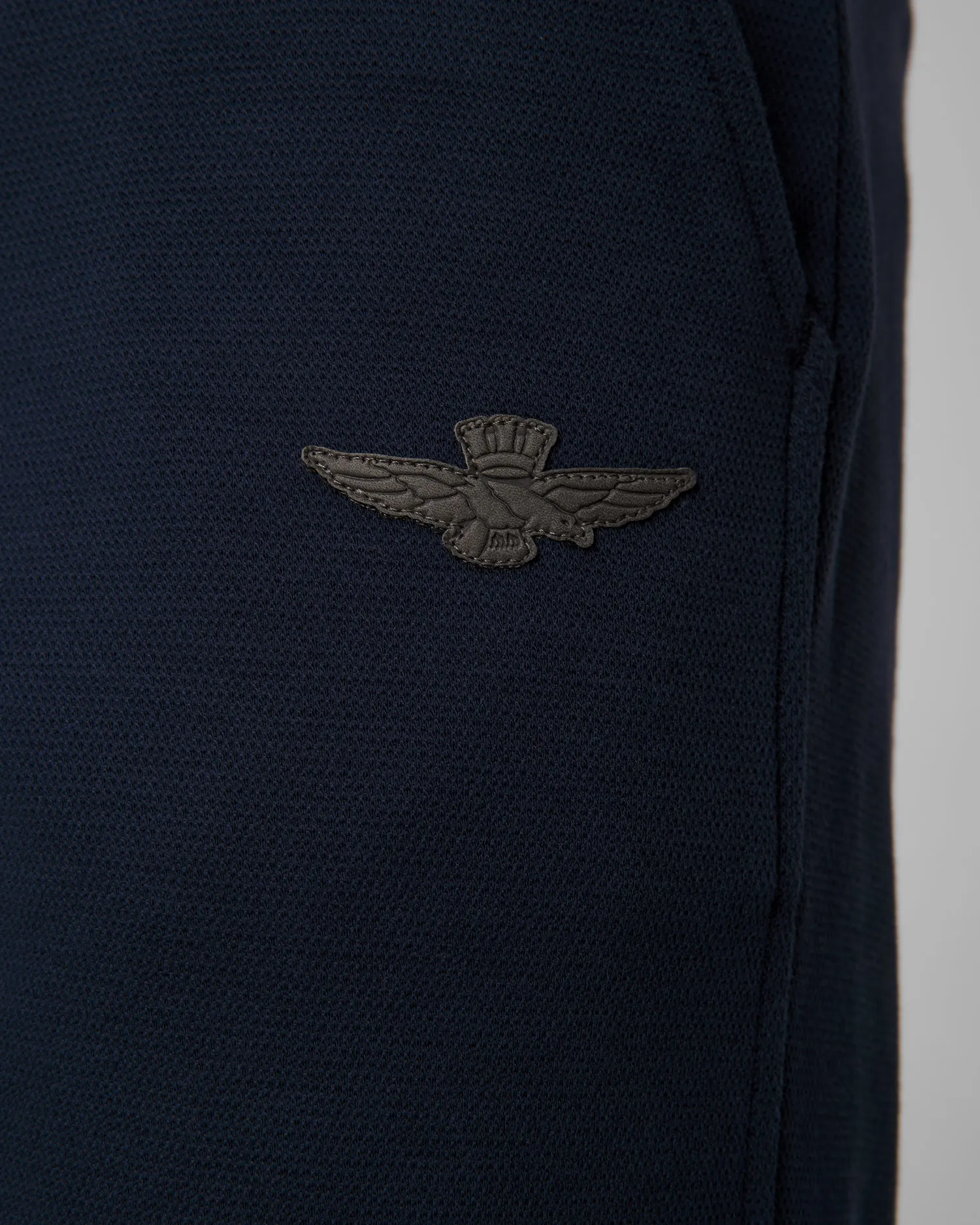 Pantaloni blu scuro da tuta da uomo Aeronautica Militare 241pf927p329-8347