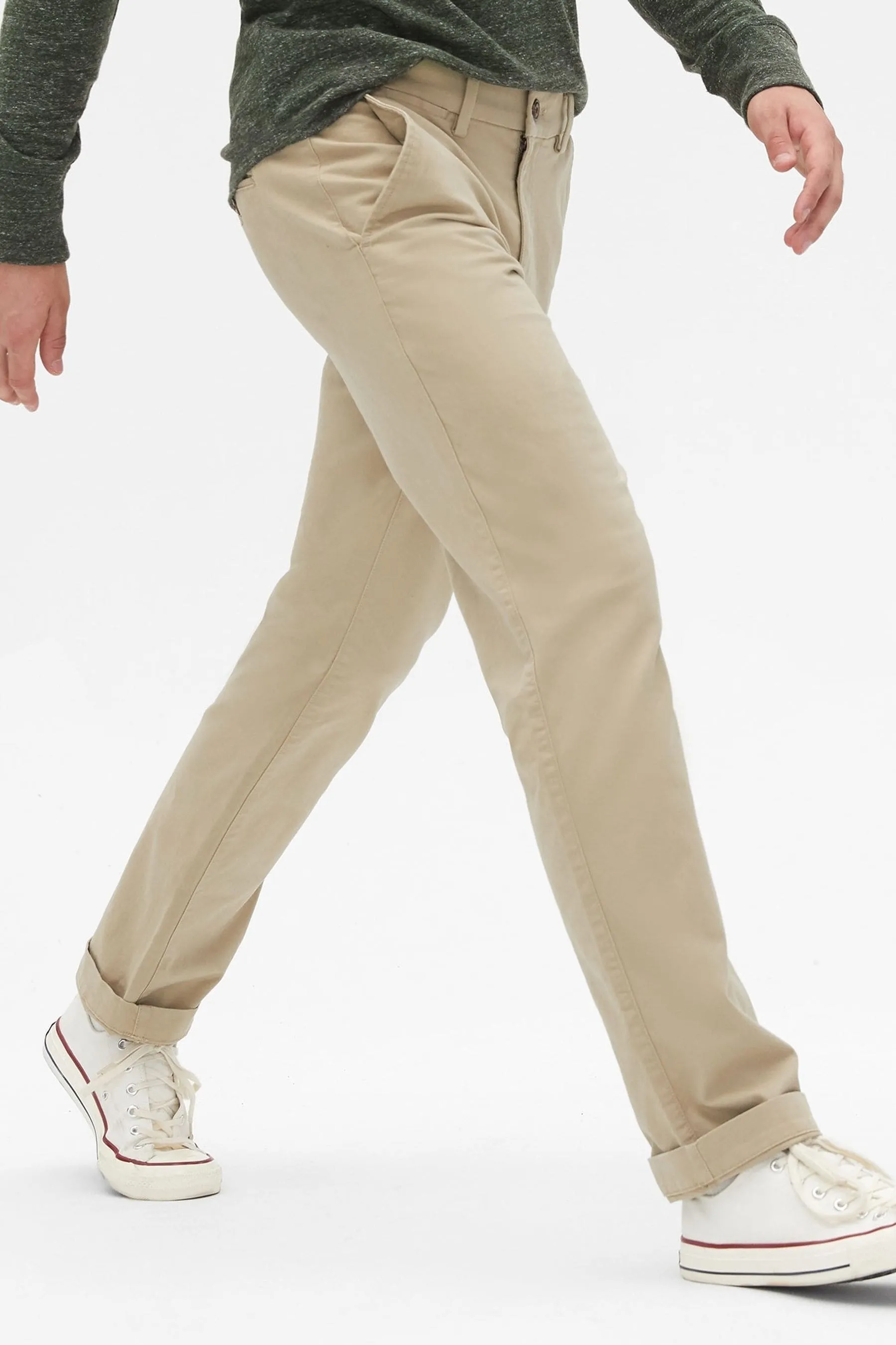 Pantaloni chino must-have con vestibilità dritta